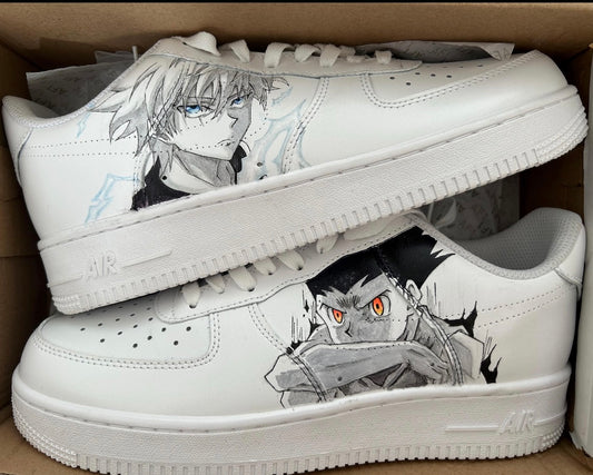 Nike Air Force1 x Hunter x Hunter (Killer and Gon)