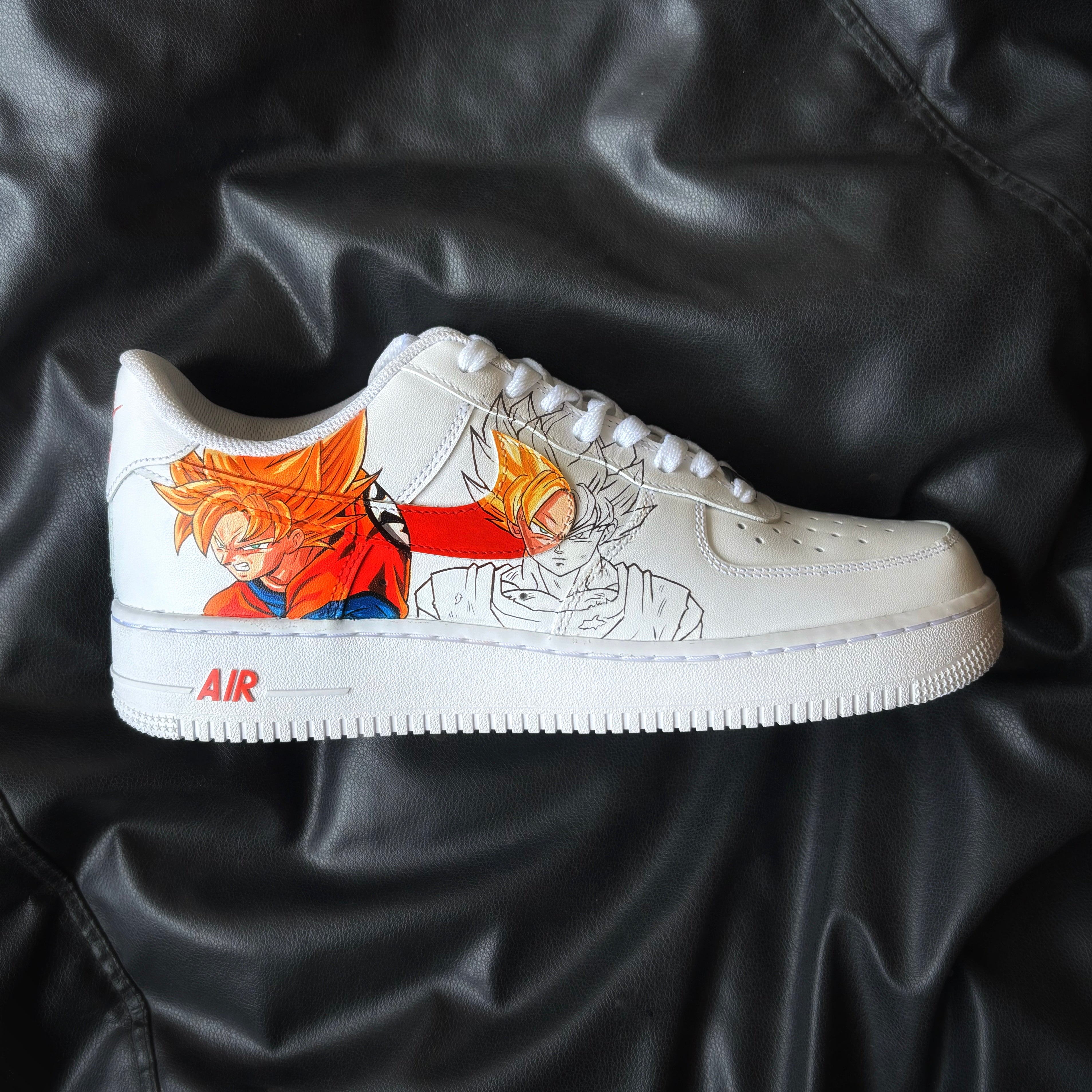 Nike Air Force 1 x Goku x Vegeta