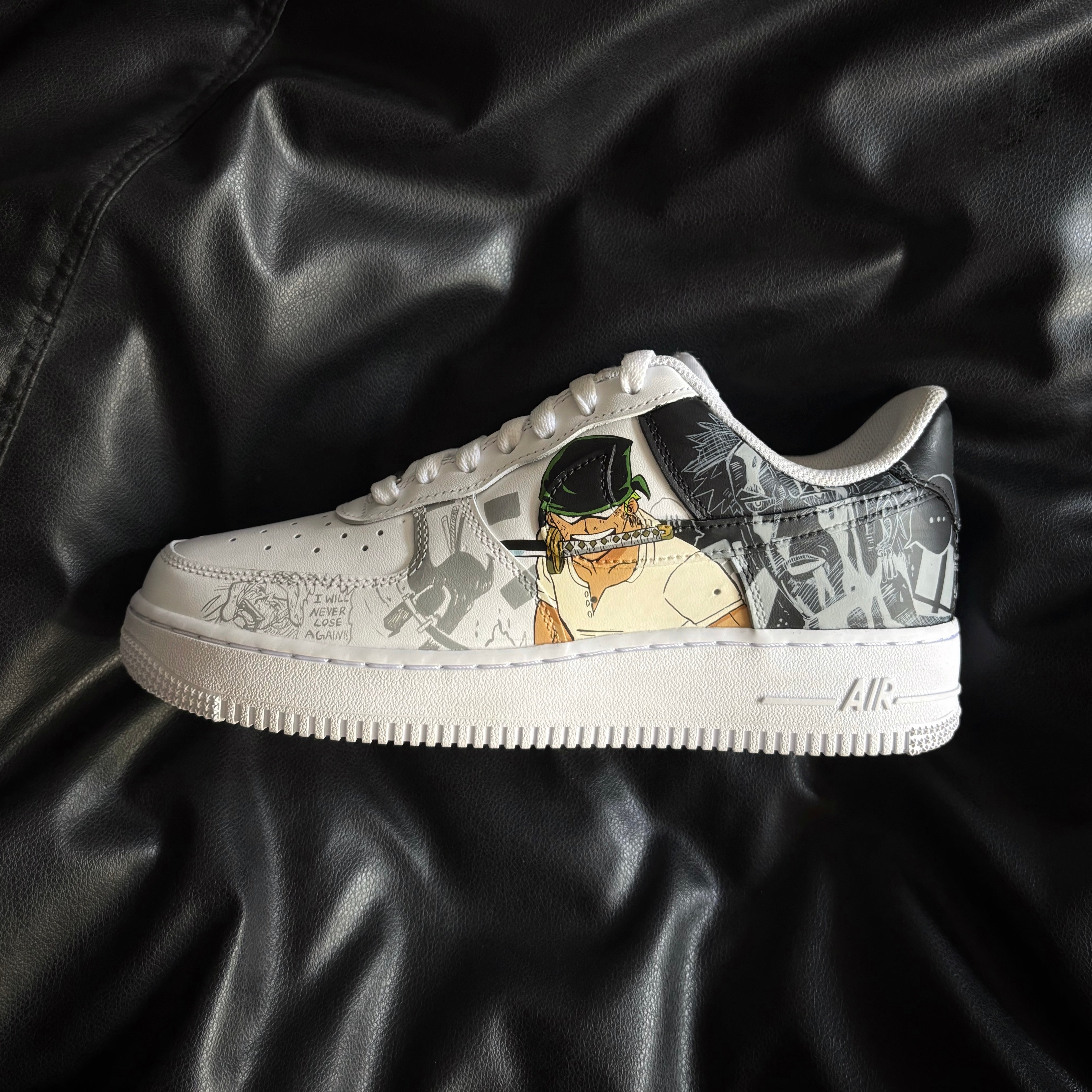 Nike Air Force 1 x One Piece - Luffy x Zoro
