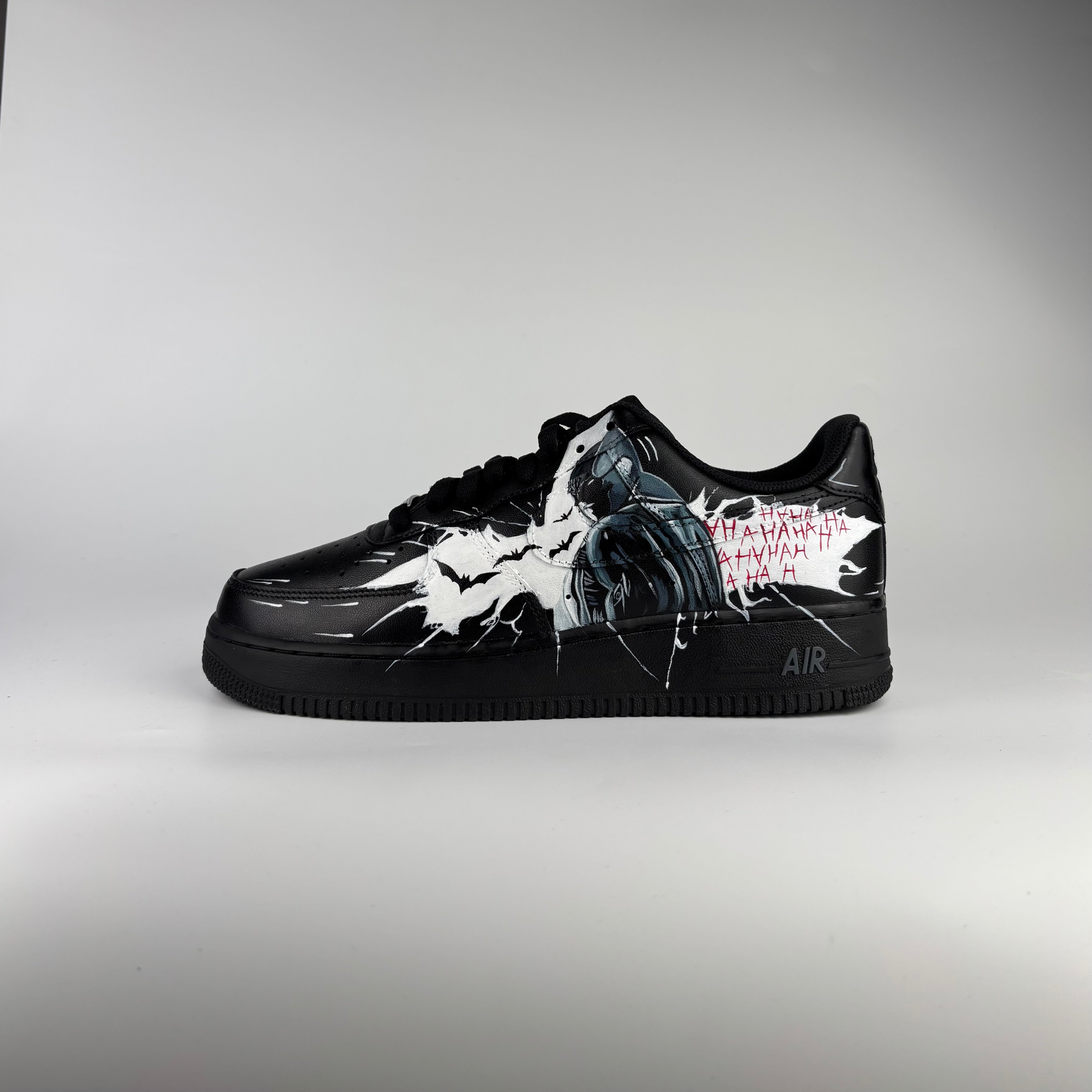 Joker x Batman x Nike Air Force 1 Black