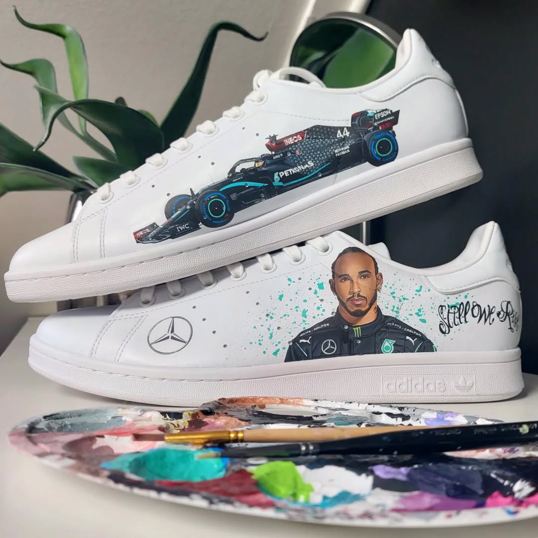 Adidas Stan Smith x Lewis Hamilton F1