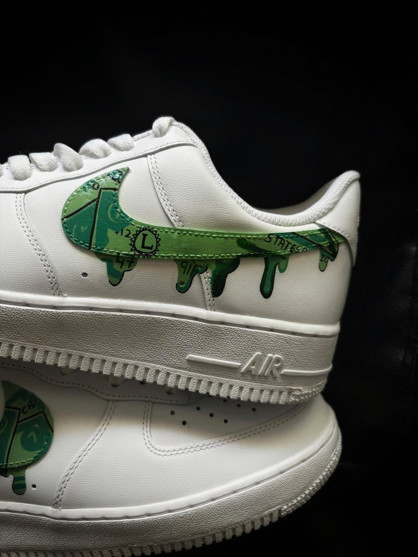 Nike Air Force 1 x Money Themed