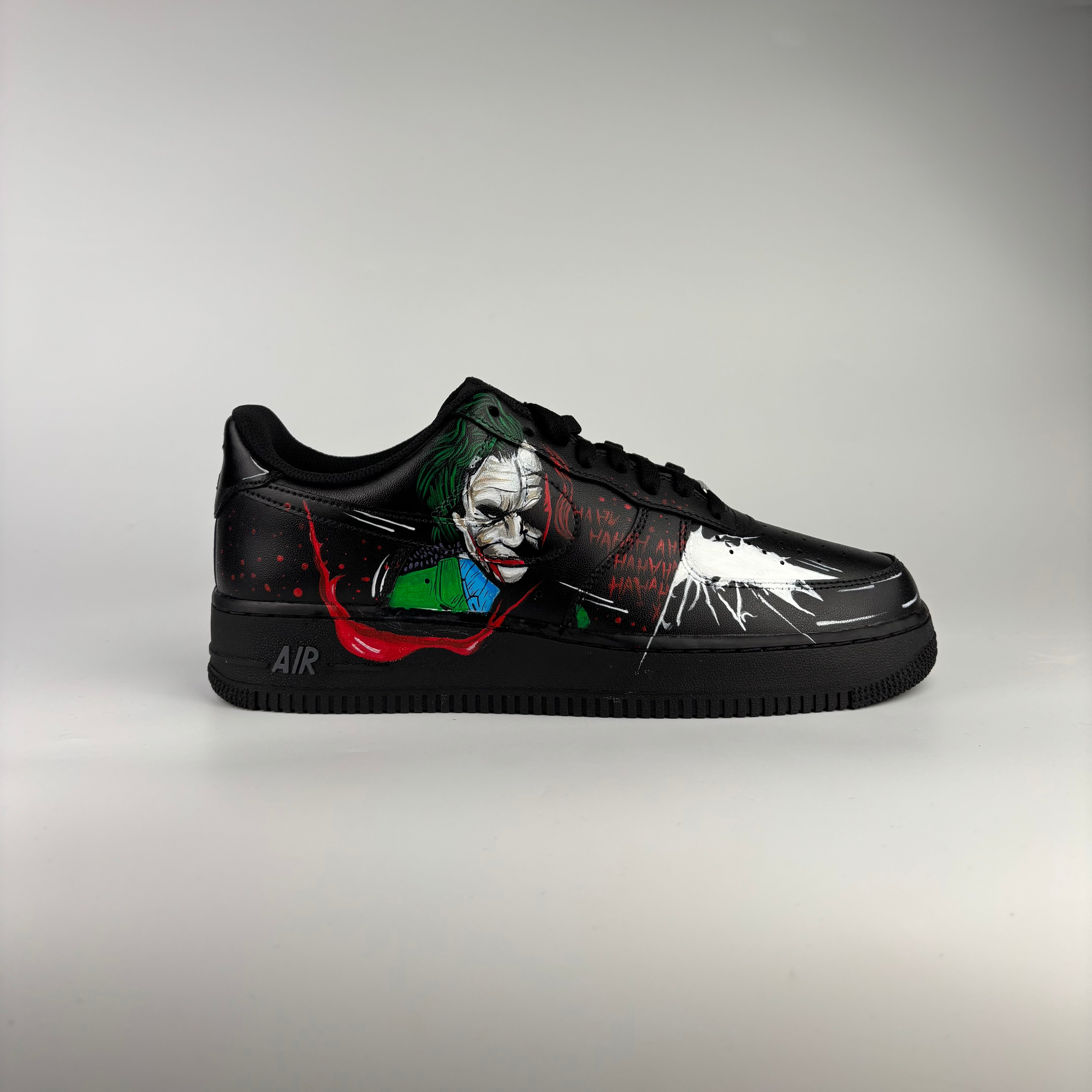 Joker x Batman x Nike Air Force 1 Black