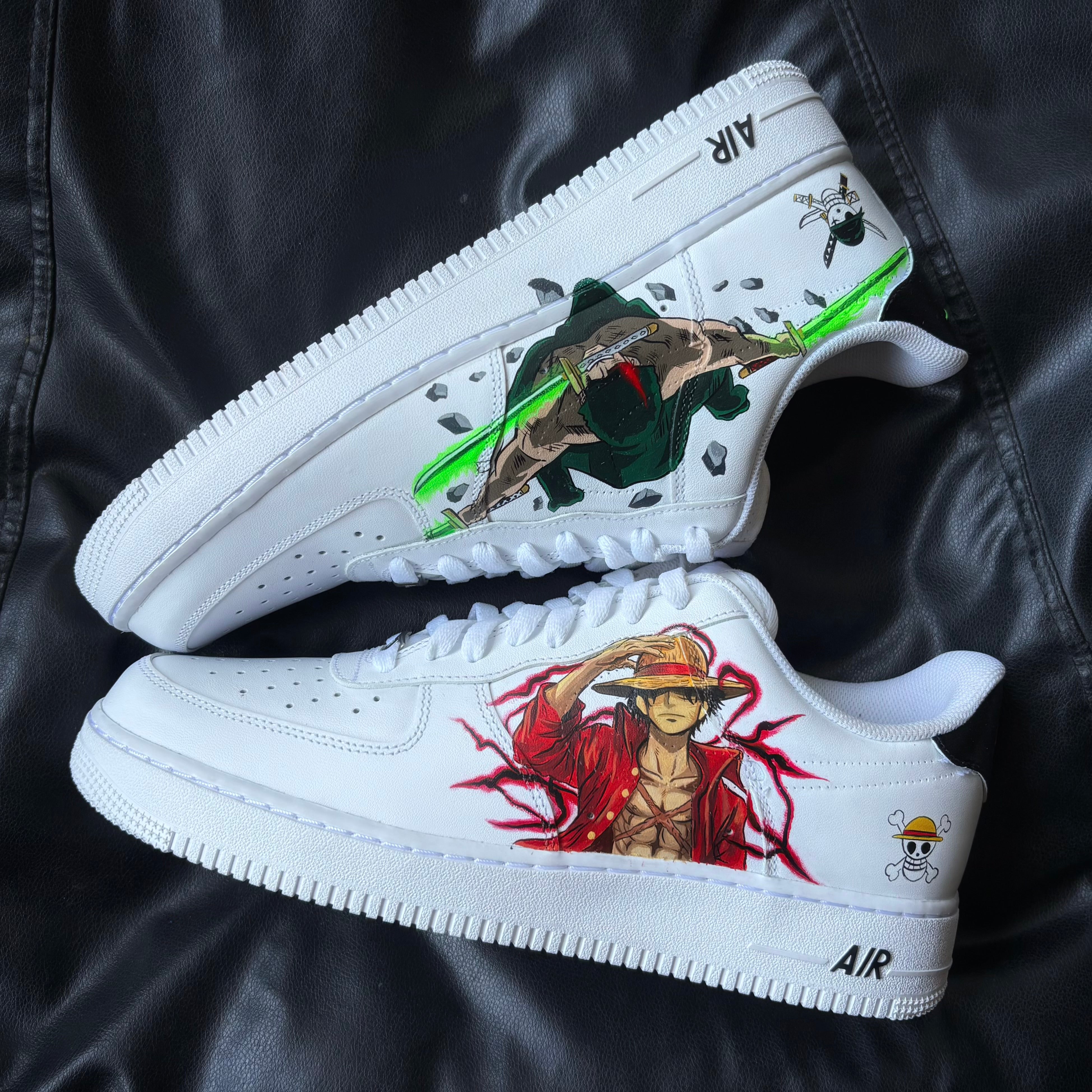 Luffy x Zoro x Nike Air Force 1