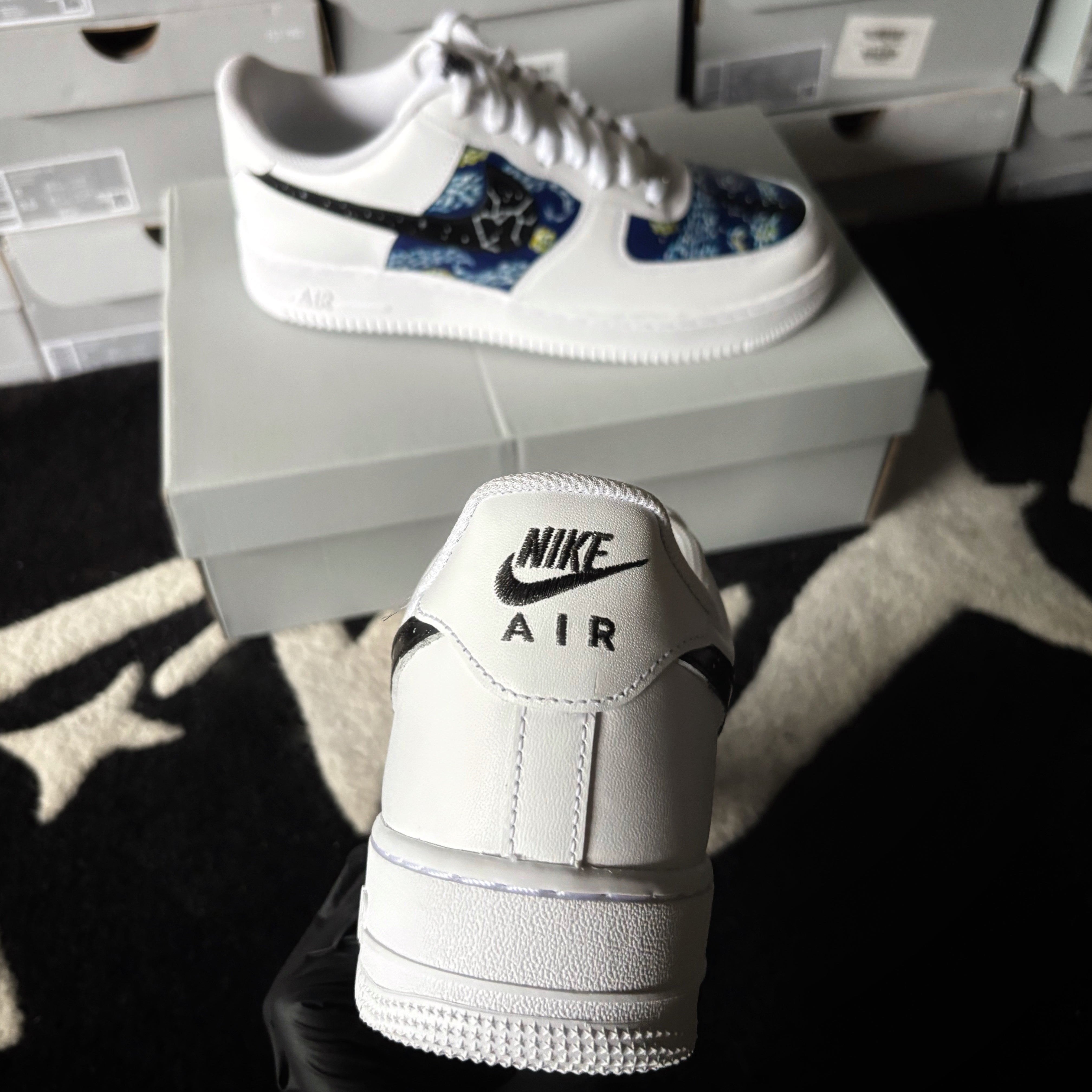 Nike Air Force 1 x Starry Night