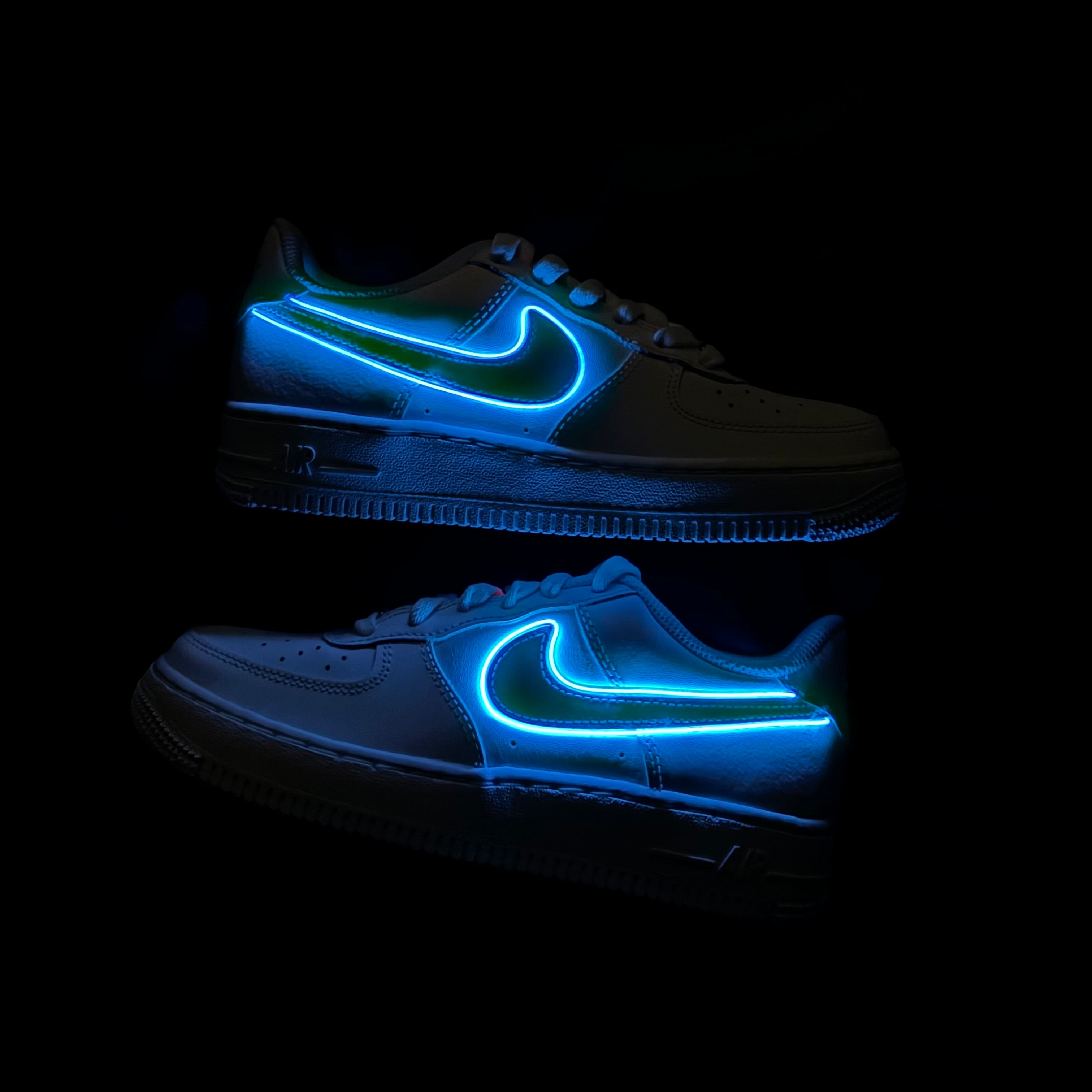 Nike air force 1 cheap led lights