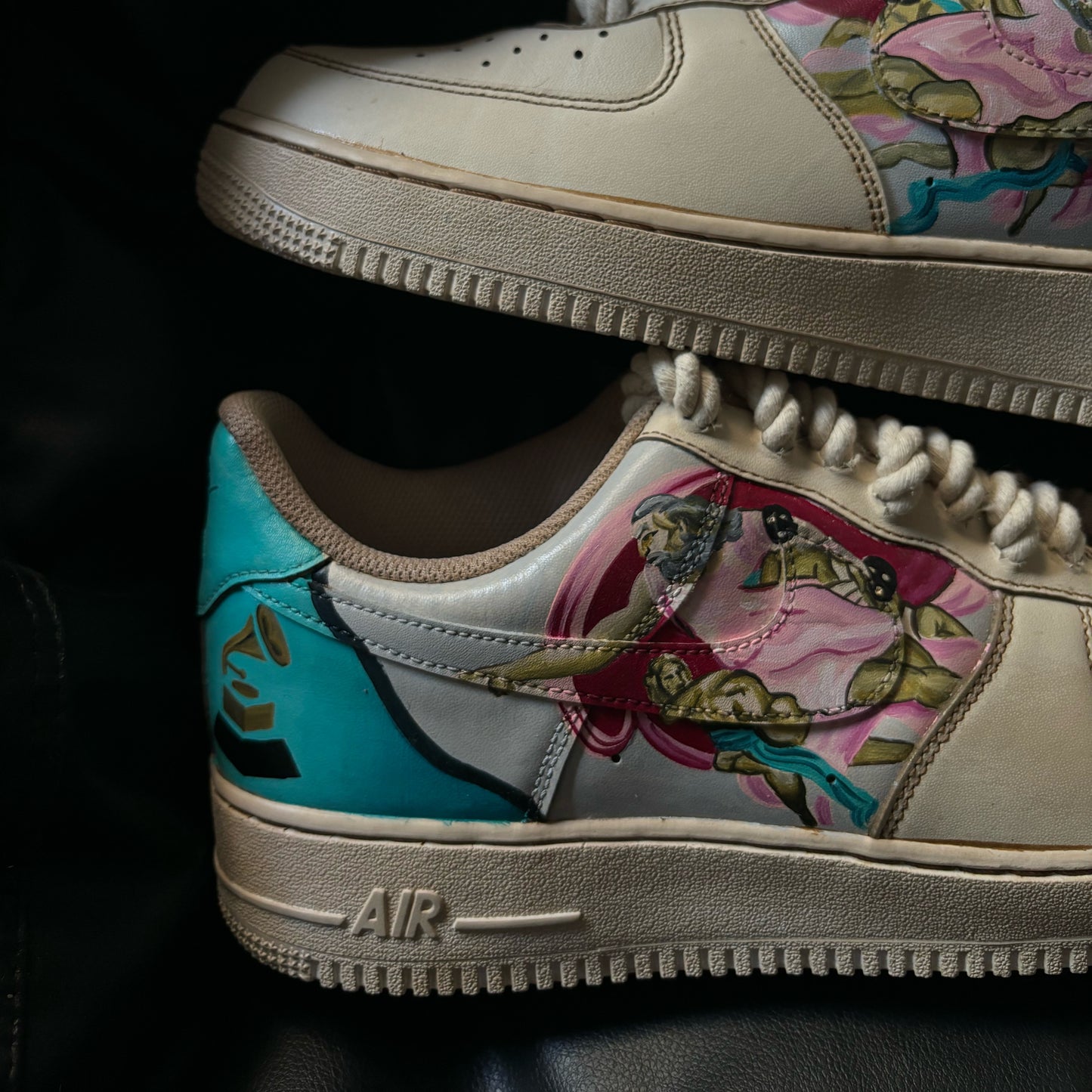 Nike Air Force 1 x The Creation of Adam Inspired