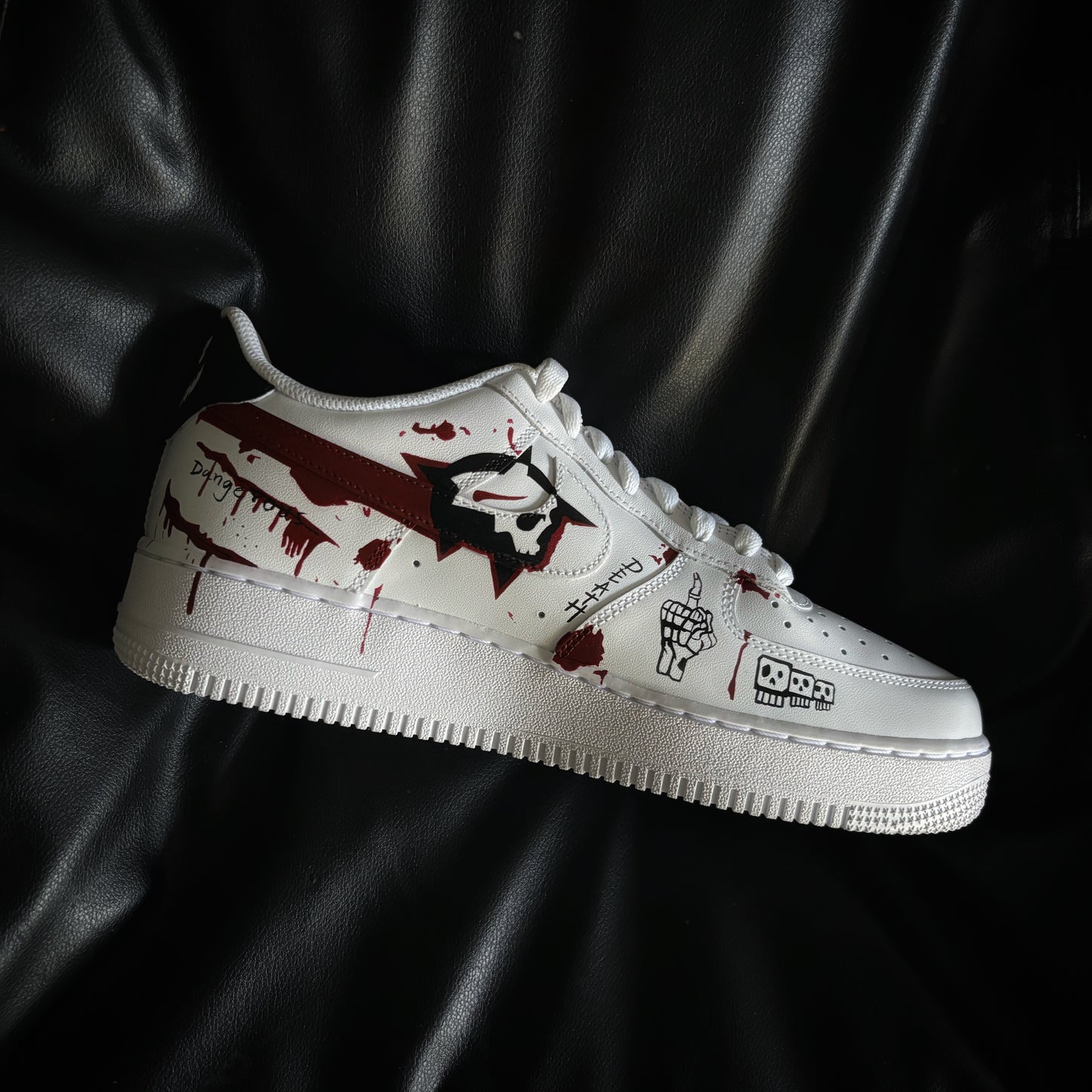 Nike Air Force 1 x Skull N’ Roses Halloween 🎃