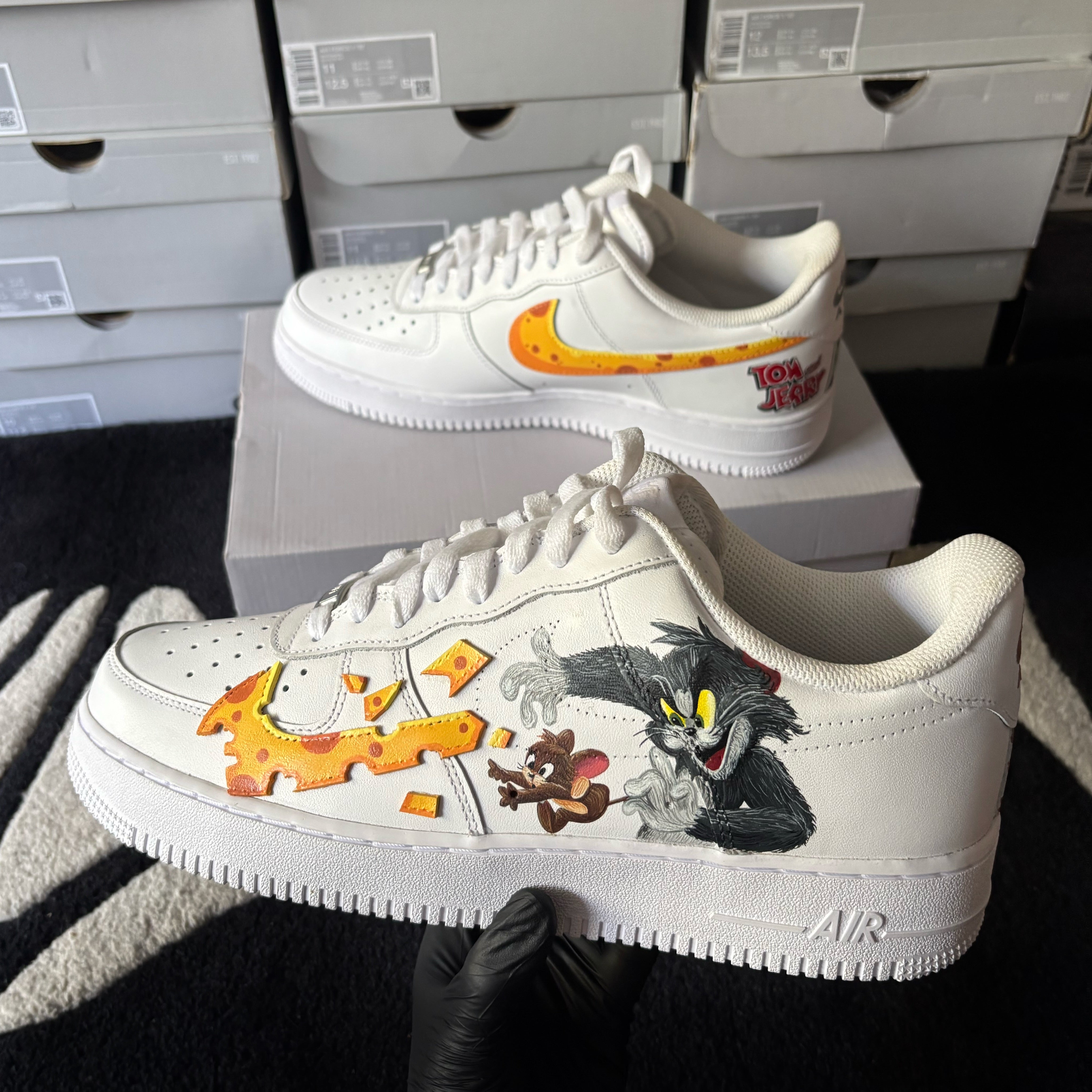 Tom And Jerry x Nike Air Force 1