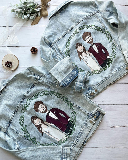 Denim Jacket - Wedding theme