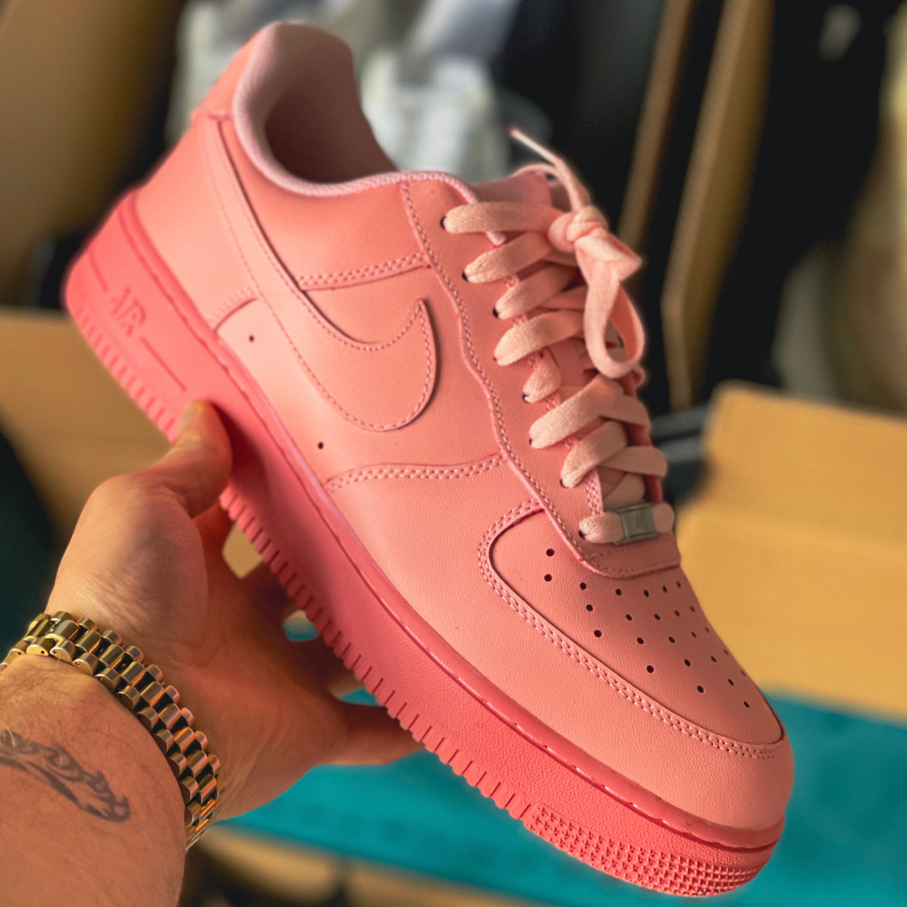Nike Air Force 1 x Color Dip Dyed