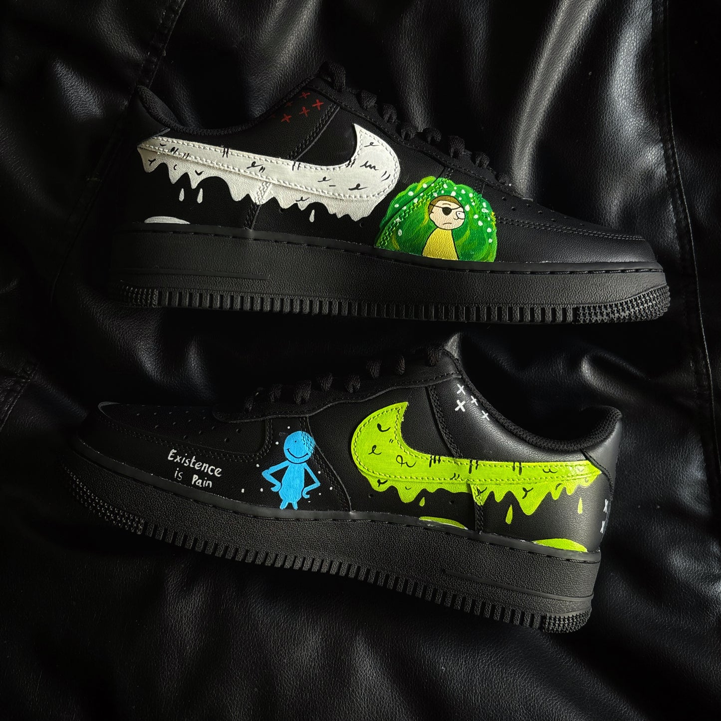 Nike Air Force 1 x Rick and Morty