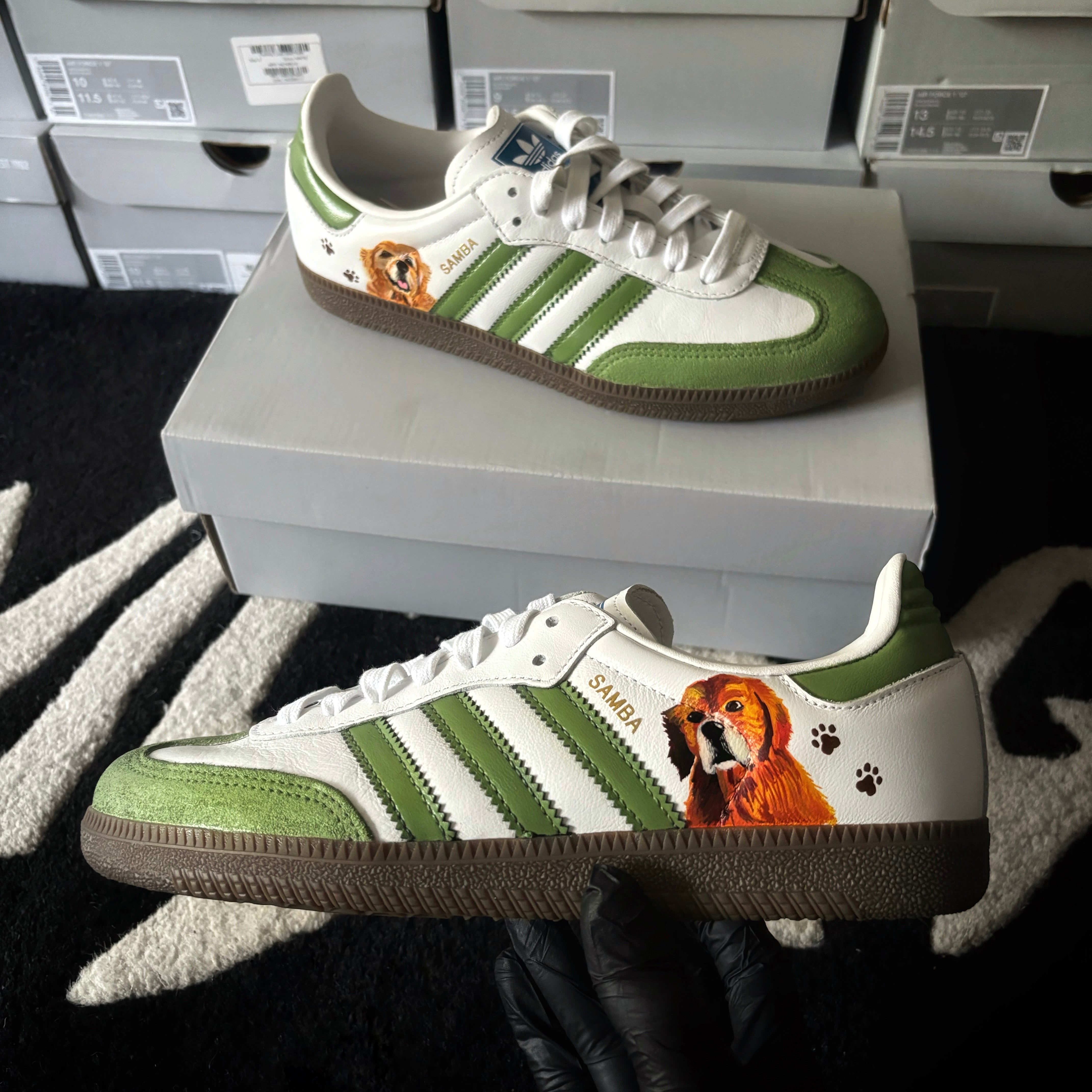 Adidas Sambas x Pet Dog