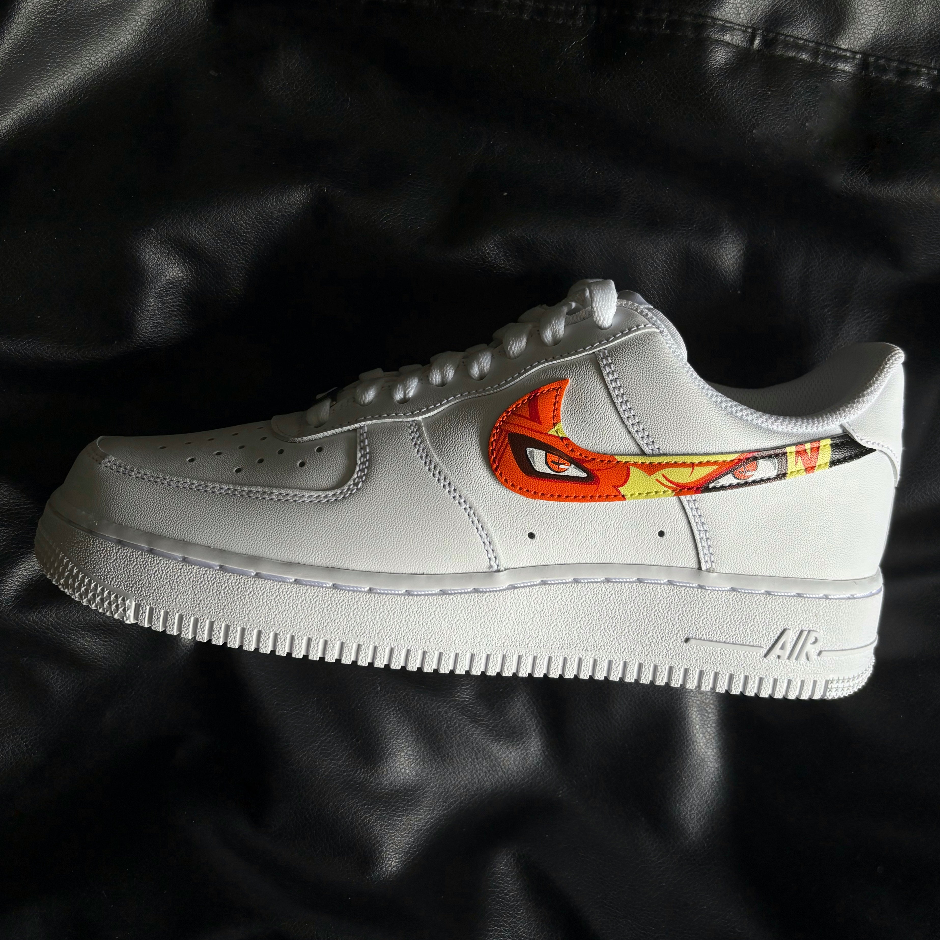 Nike Air Force1 x Naruto x Sasuke Swoosh