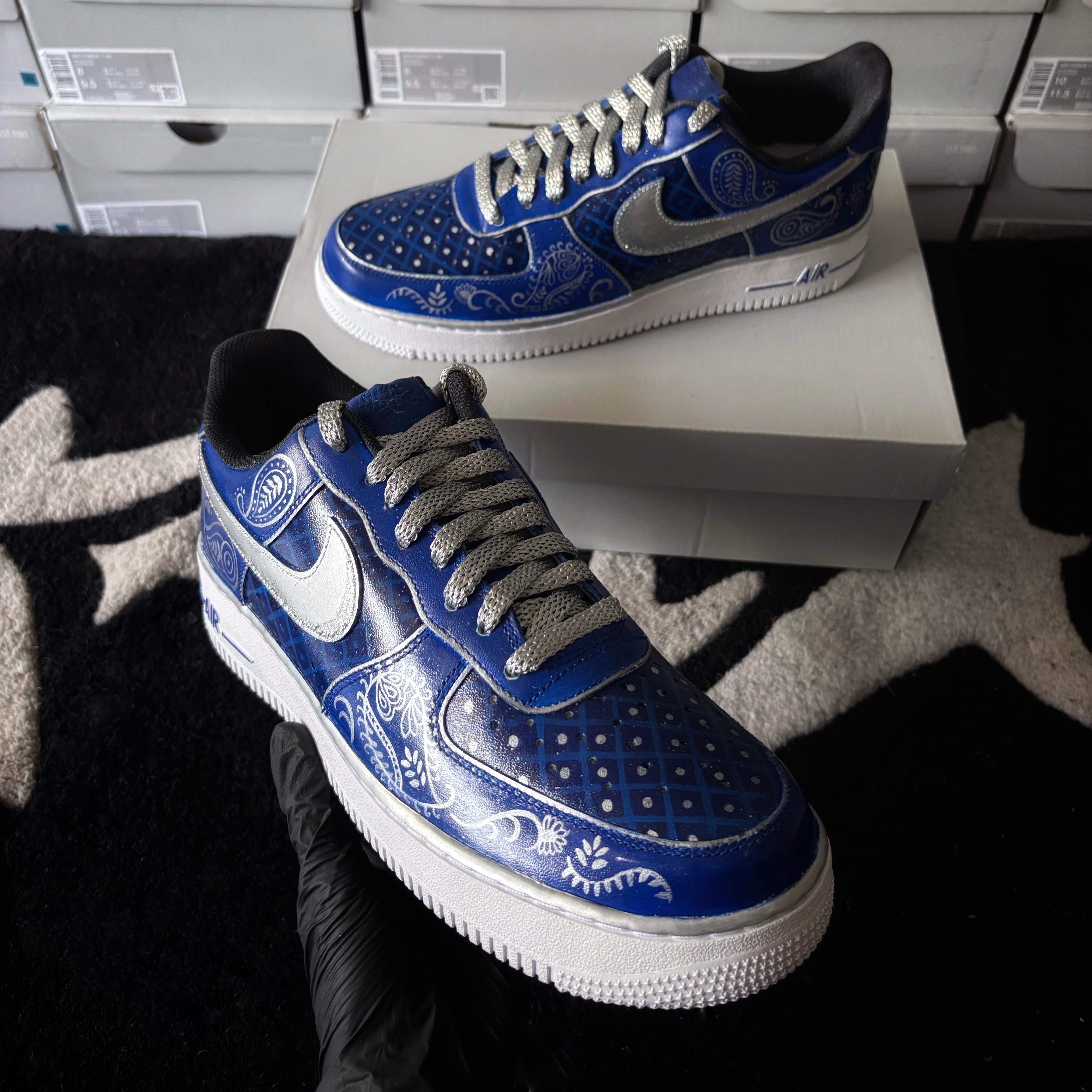 Nike Air Force x Wedding Carnival (customisable according to the outfit)