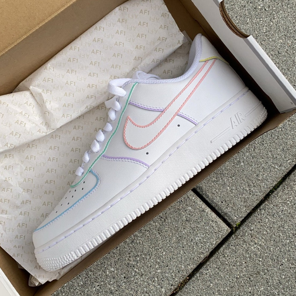 Nike Air Force 1 x coloured sketch