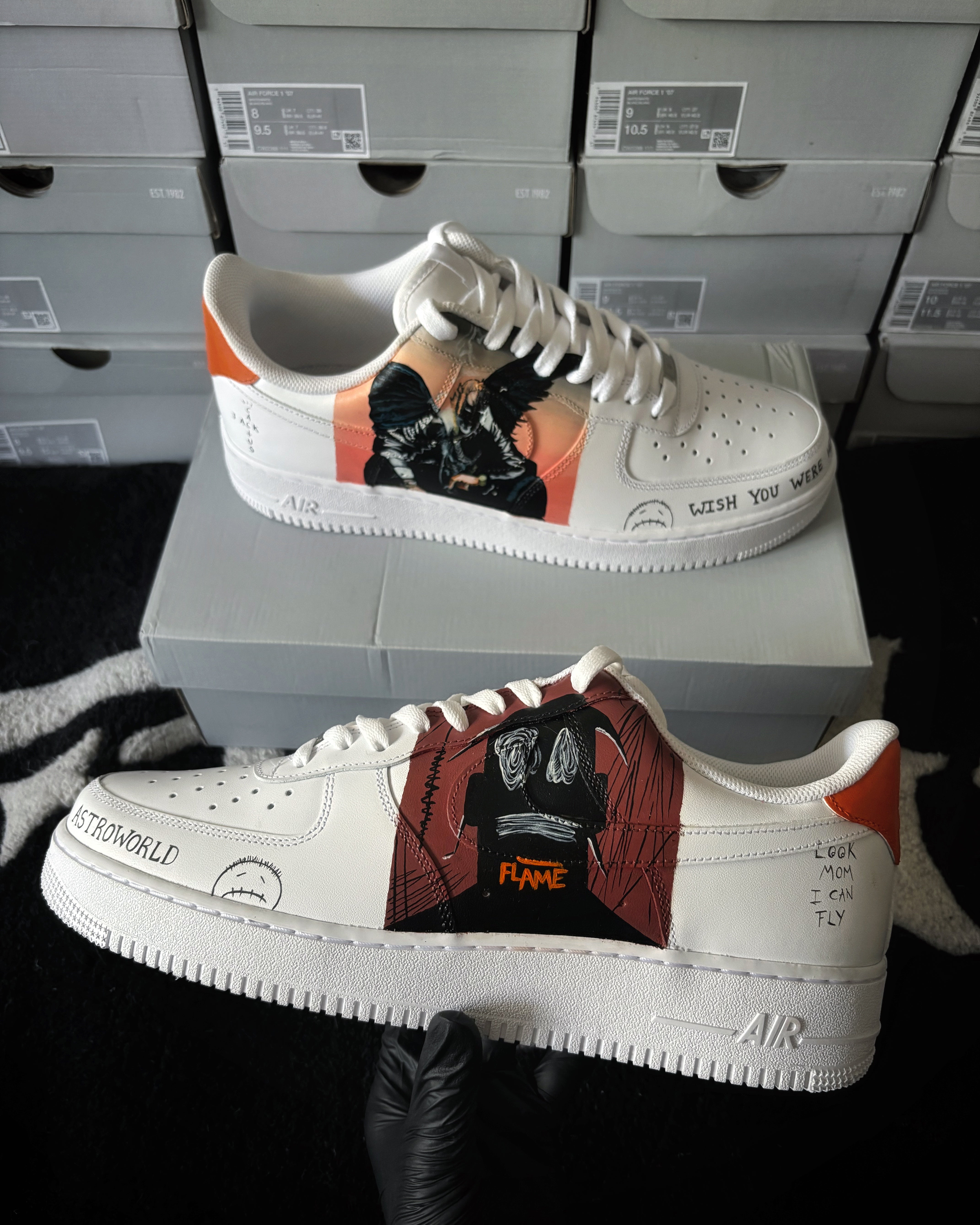 Nike Air Force x Travis Scott – Knickgasm - Main Image