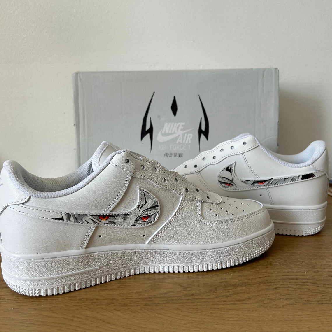 Nike Air Force 1 x Jujutsu Kaisen (Sukuna with Eyes)