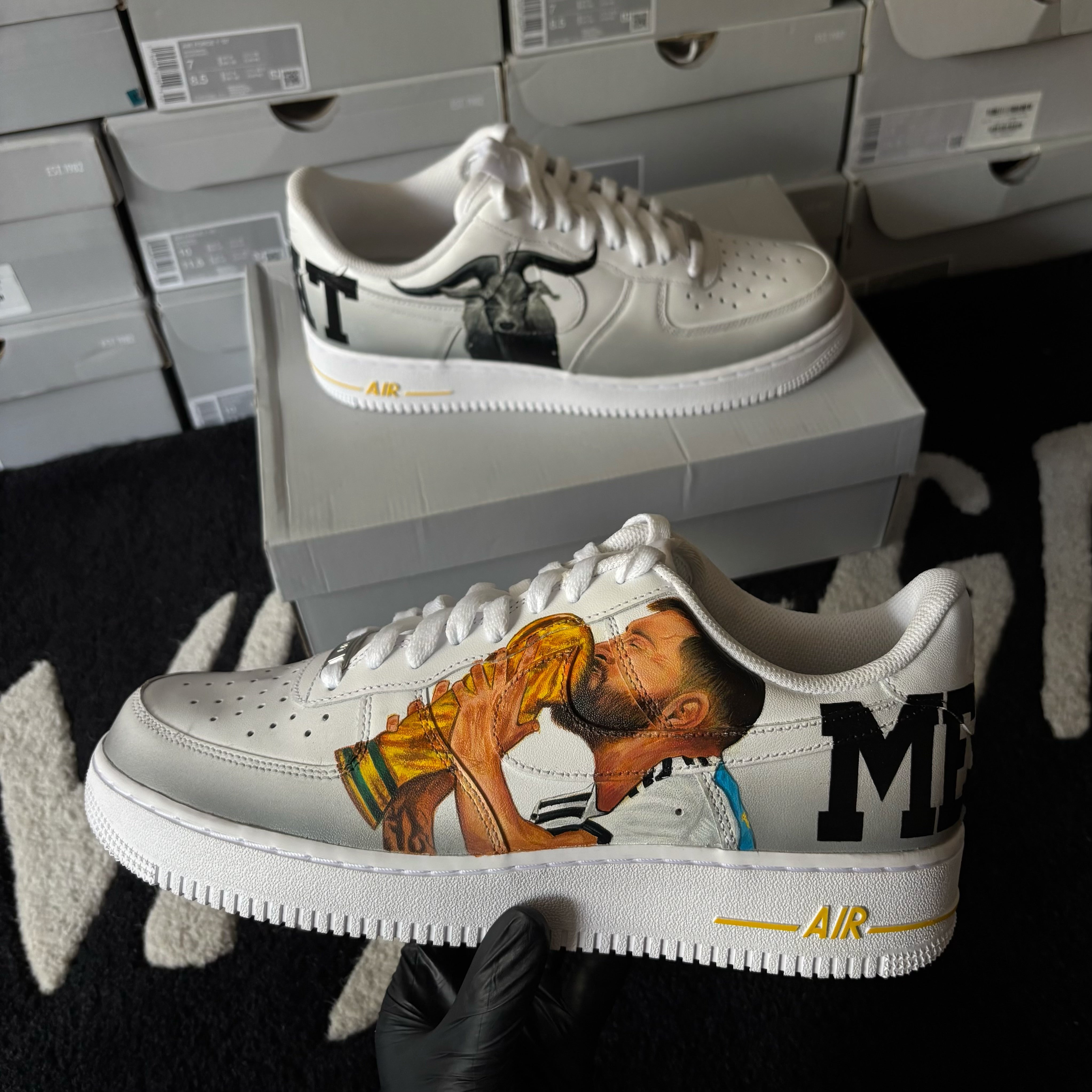Nike Air Force 1 x Goat Lionel Messi