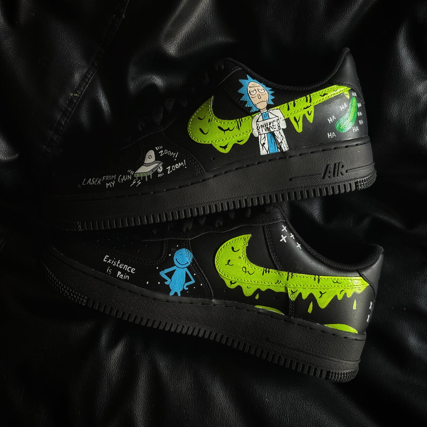 Nike Air Force 1 x Rick and Morty