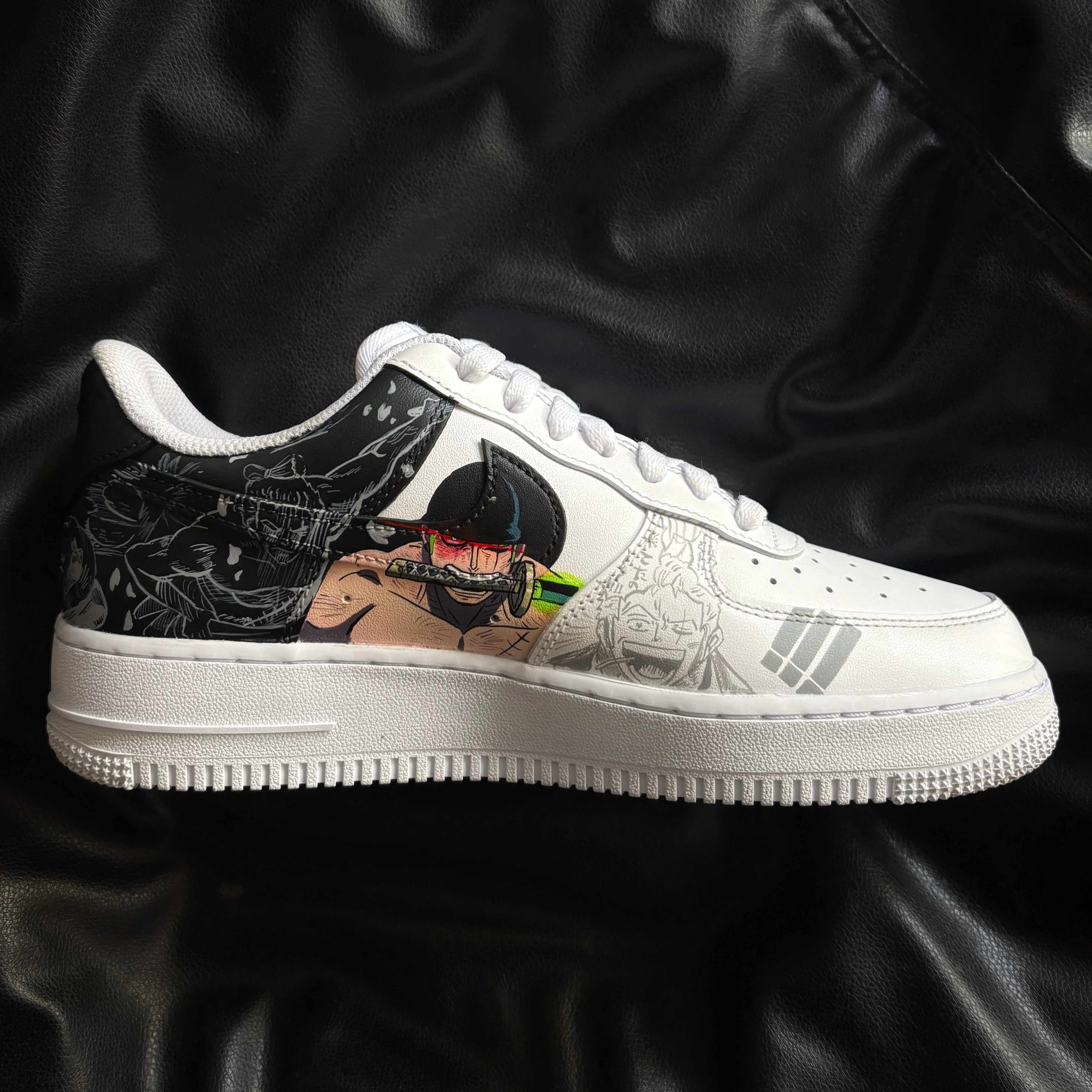 Nike Air Force 1 x One Piece - Luffy x Zoro