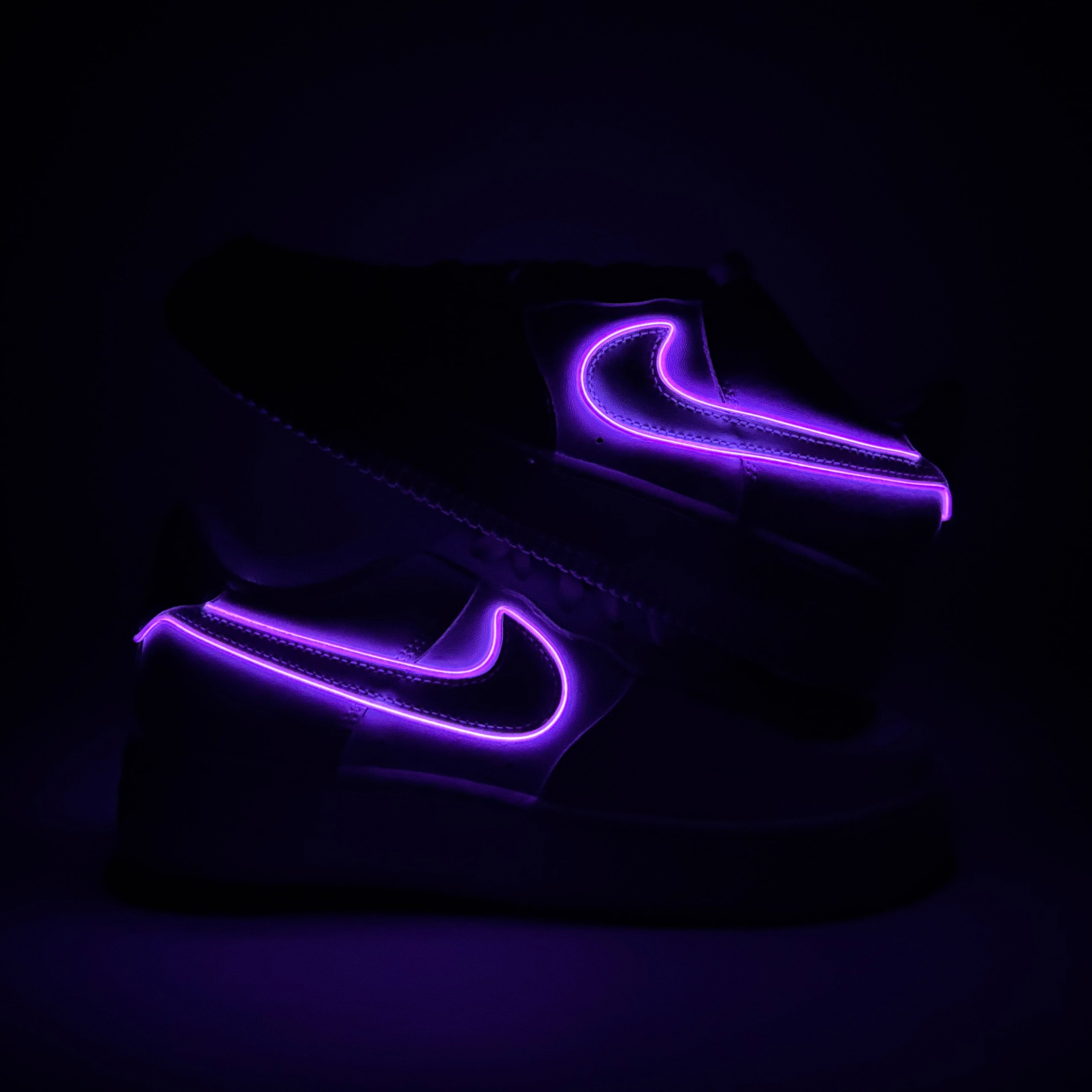 Nike Air Force 1 x Light Swoosh (Purple)