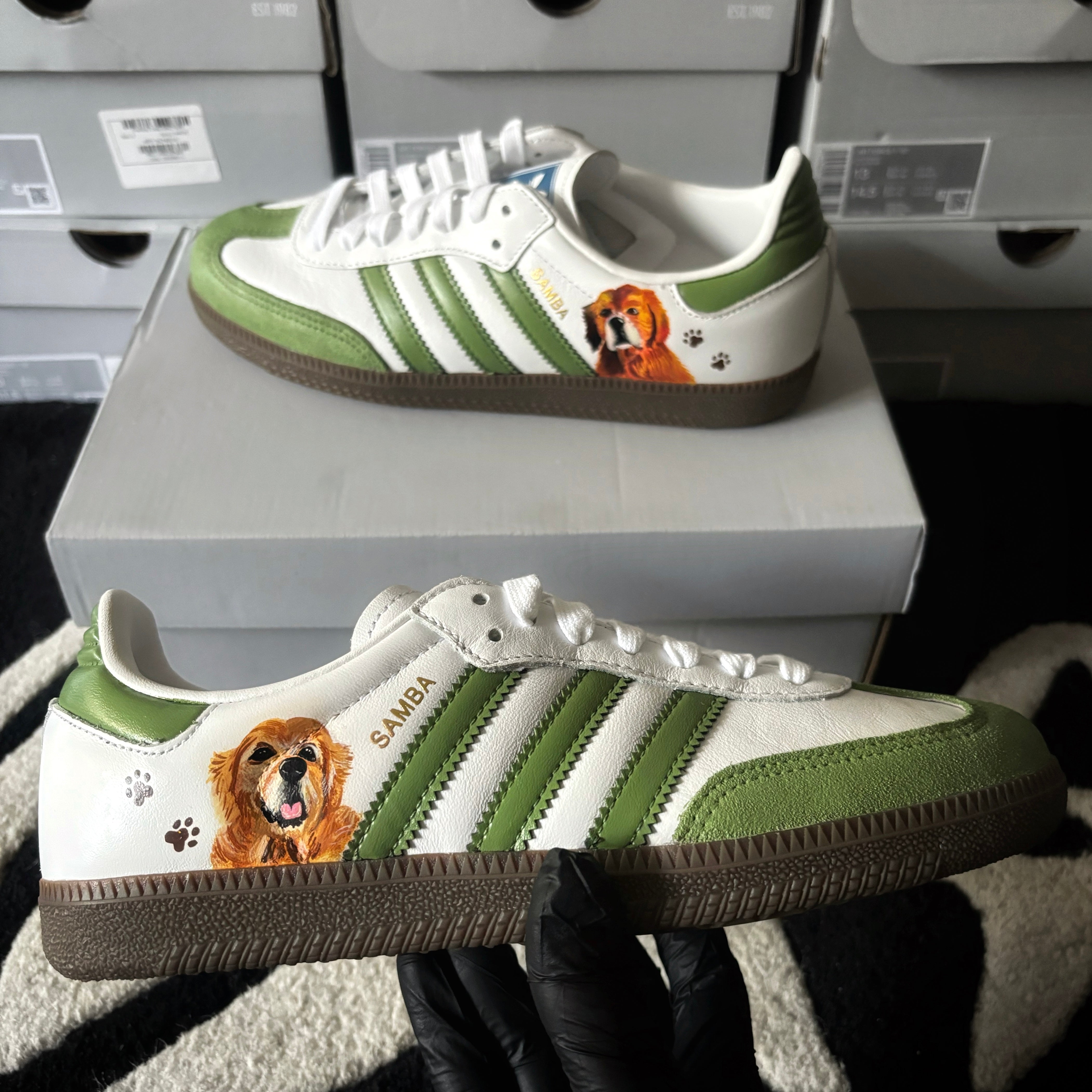 Adidas Sambas x Pet Dog