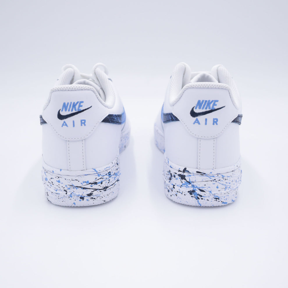 Nike Air Force 1 x Blue Gradient Splash