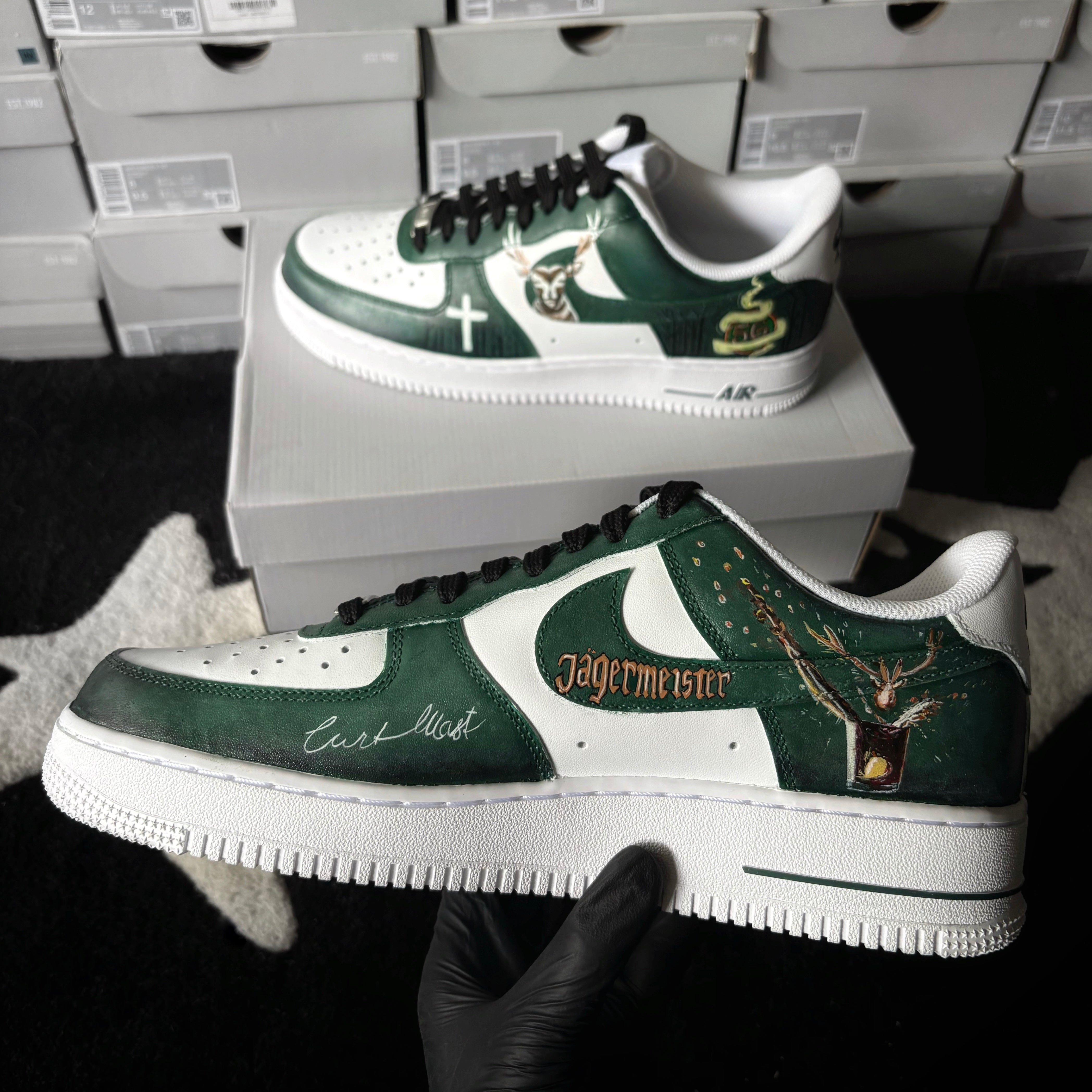 Nike Air Force 1 x Jägermeister