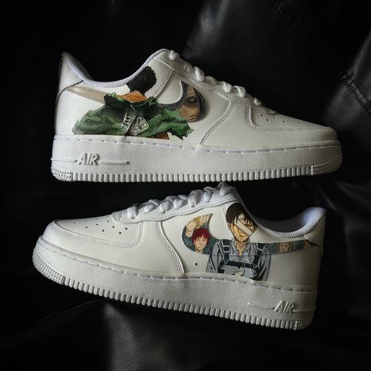 Nike Air Force 1 x Levi x Ackerman Attack On Titan