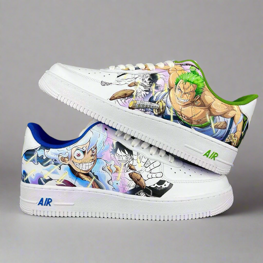 Nike Air Force 1 x Luffy x Zoro