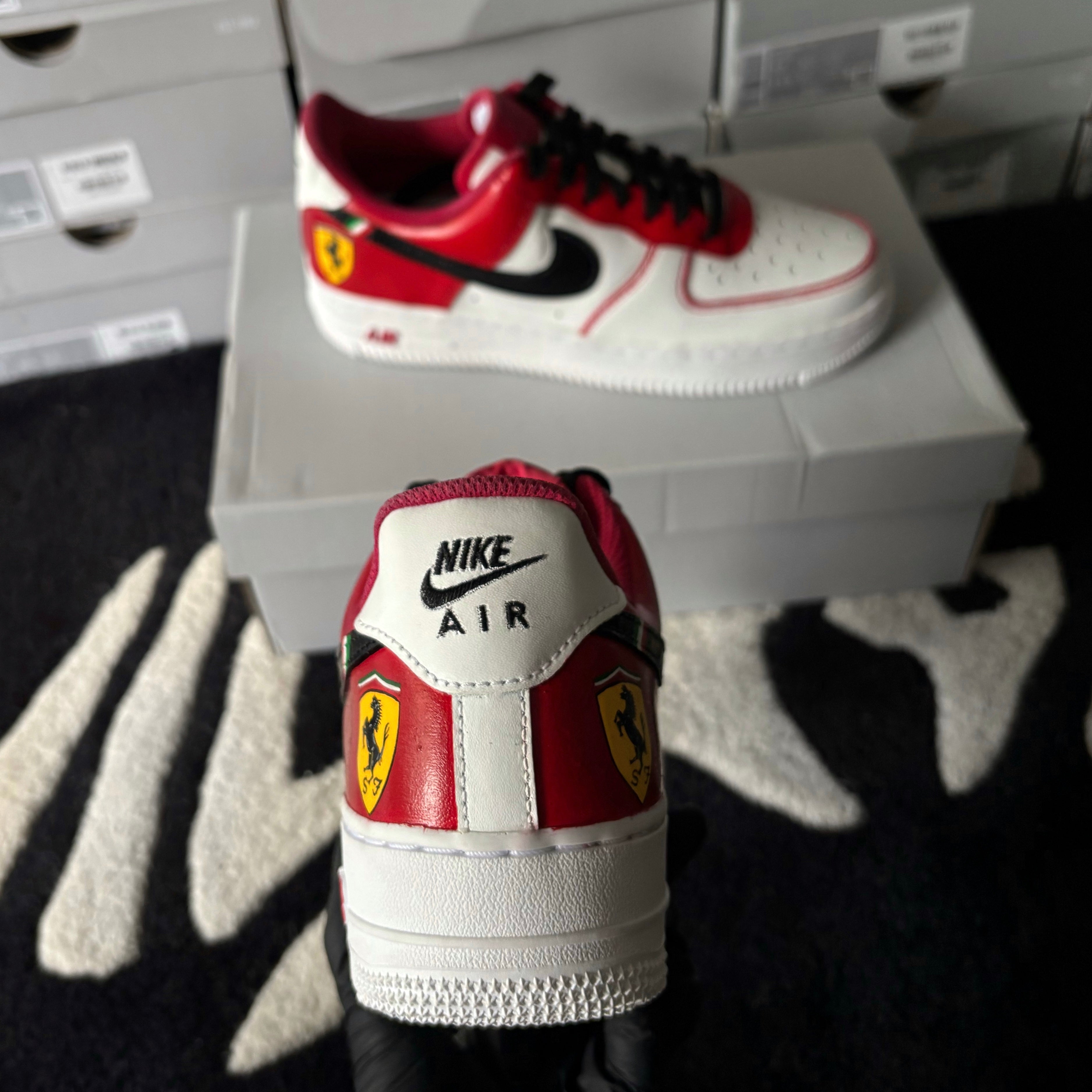 Nike Air Force 1 x Ferrari Formula 1