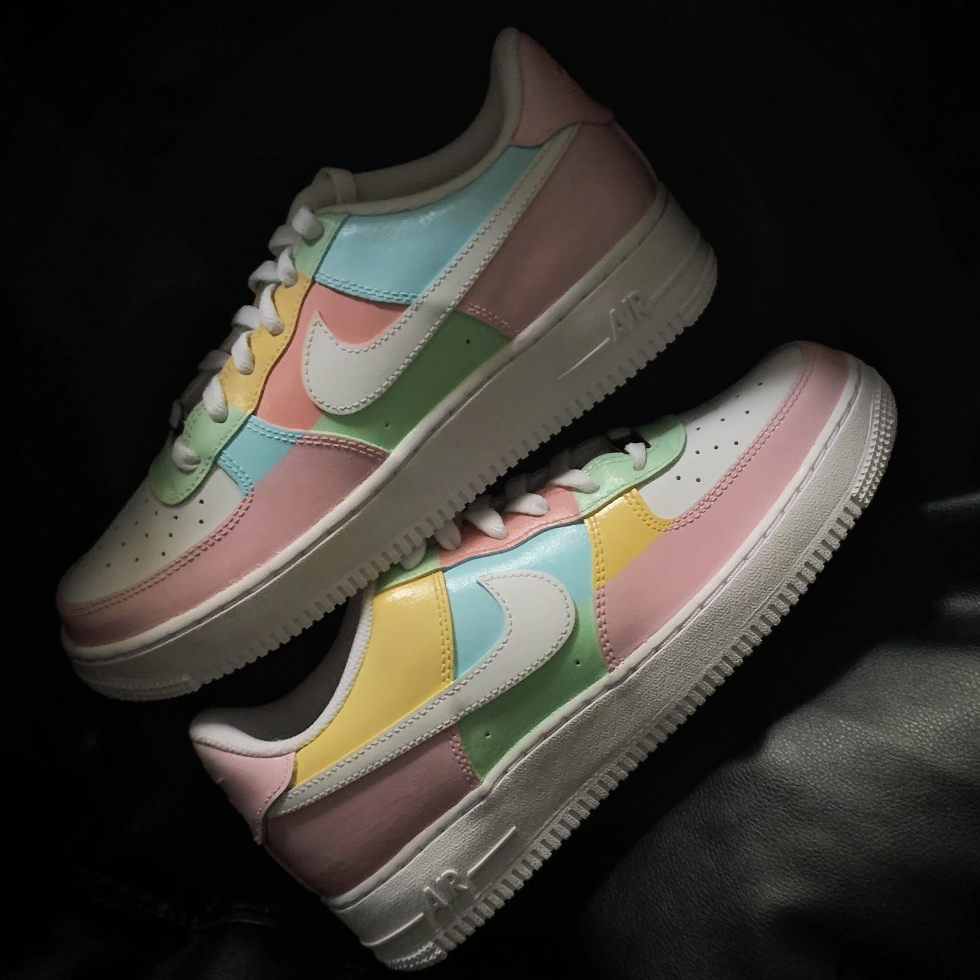 Air force one coloré pastel hot sale