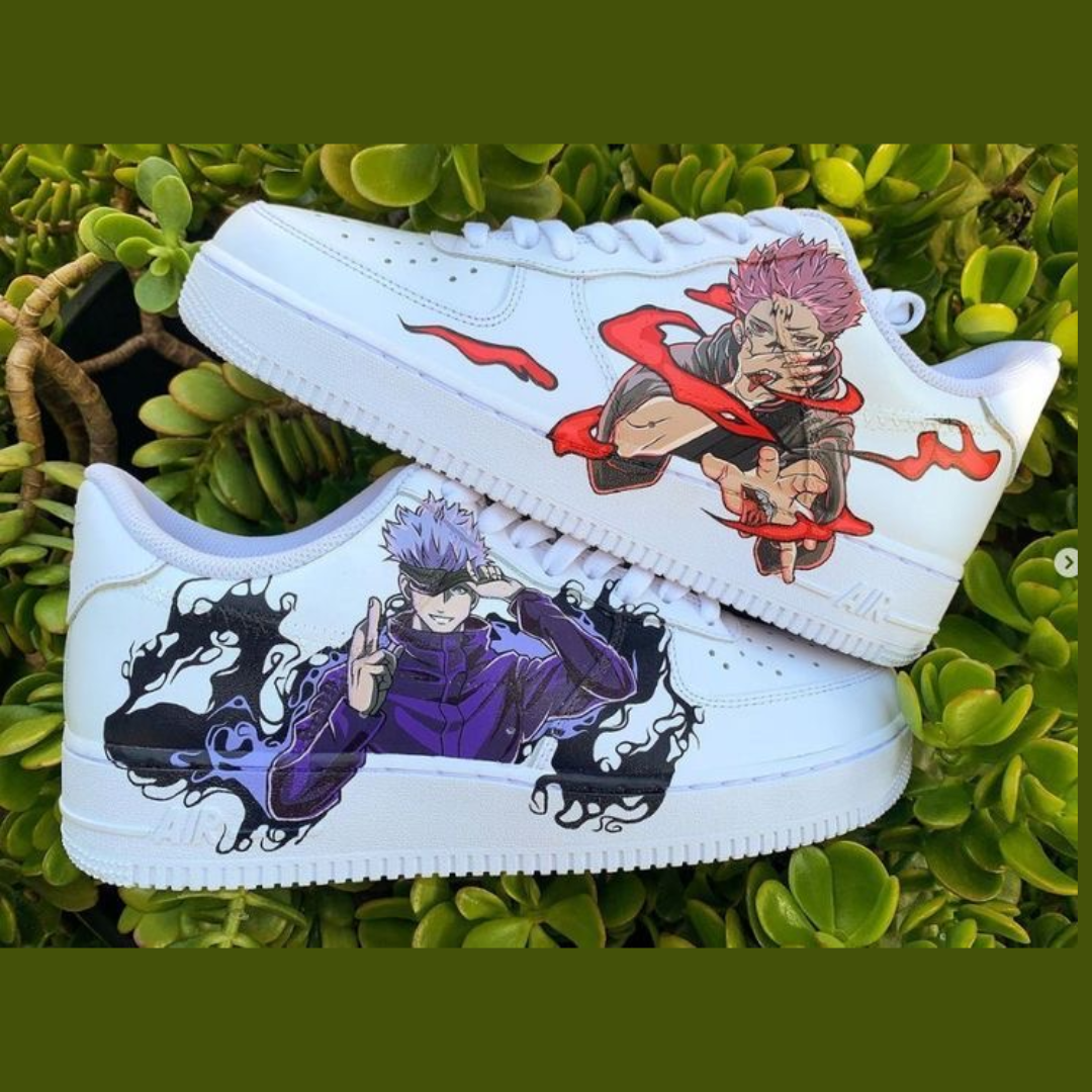 Nike Air Force 1 x Sukuna x Gojo