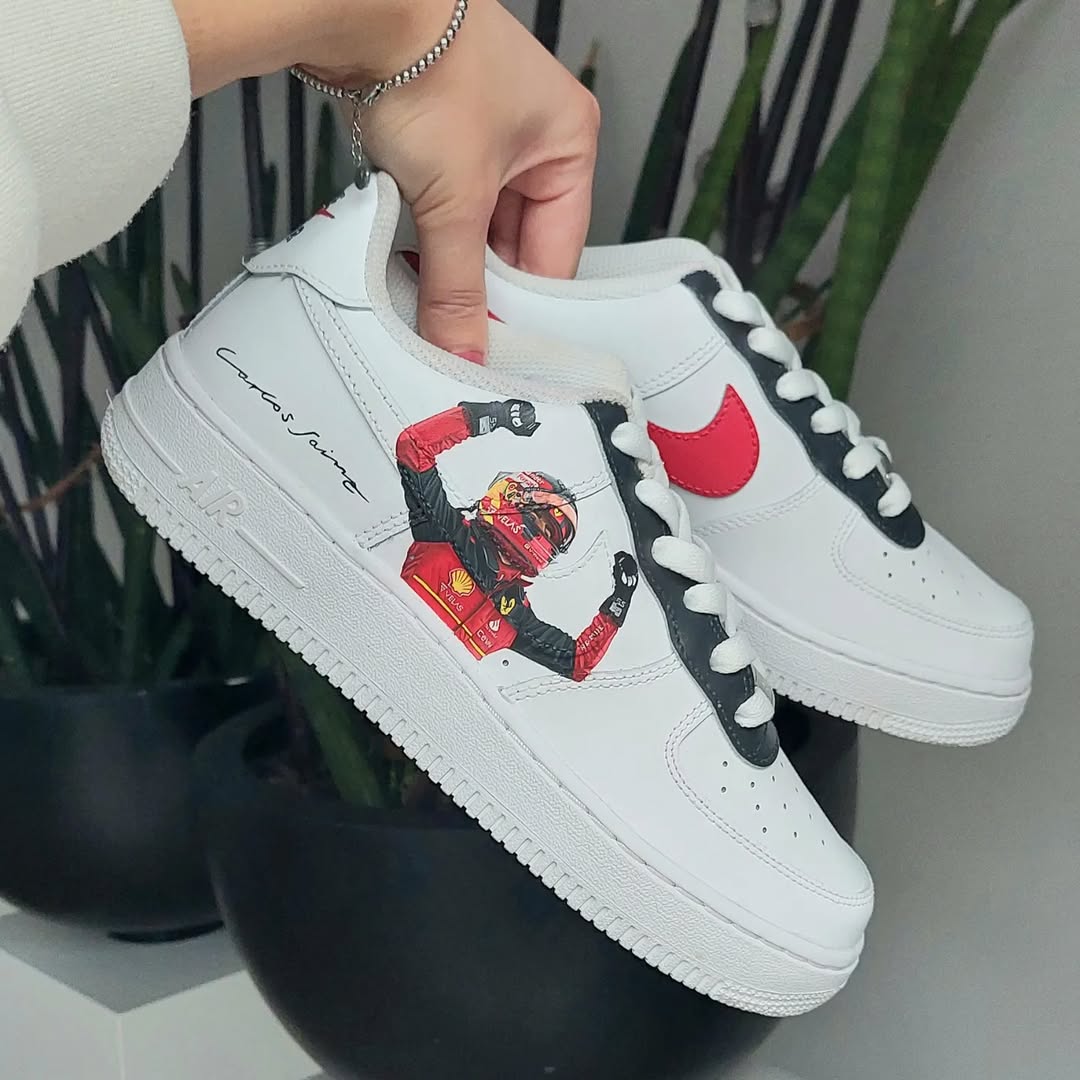 Nike Air Force 1 x Carlos Sainz x Ferrari