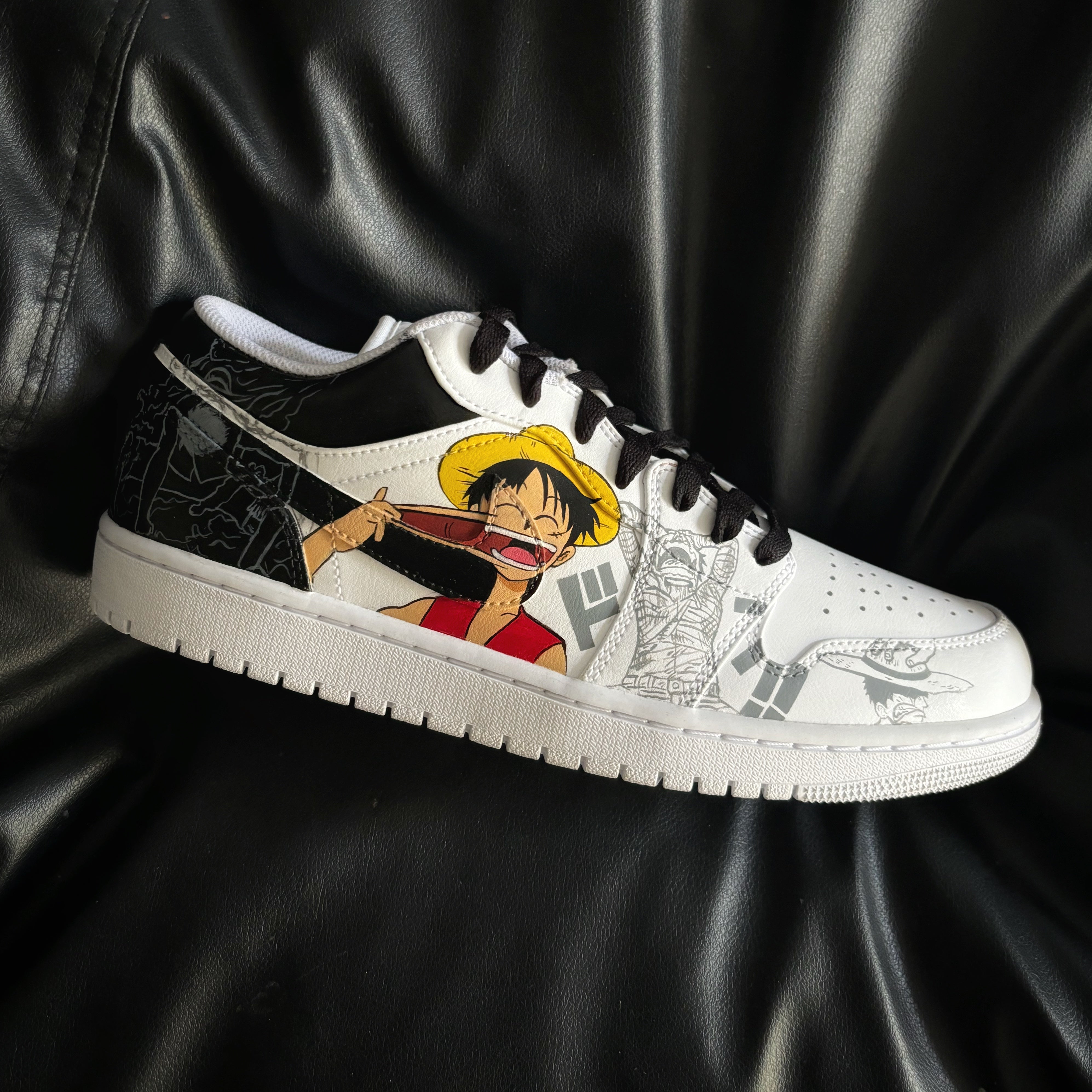 Nike Air Jordan Lows x Luffy x Zoro