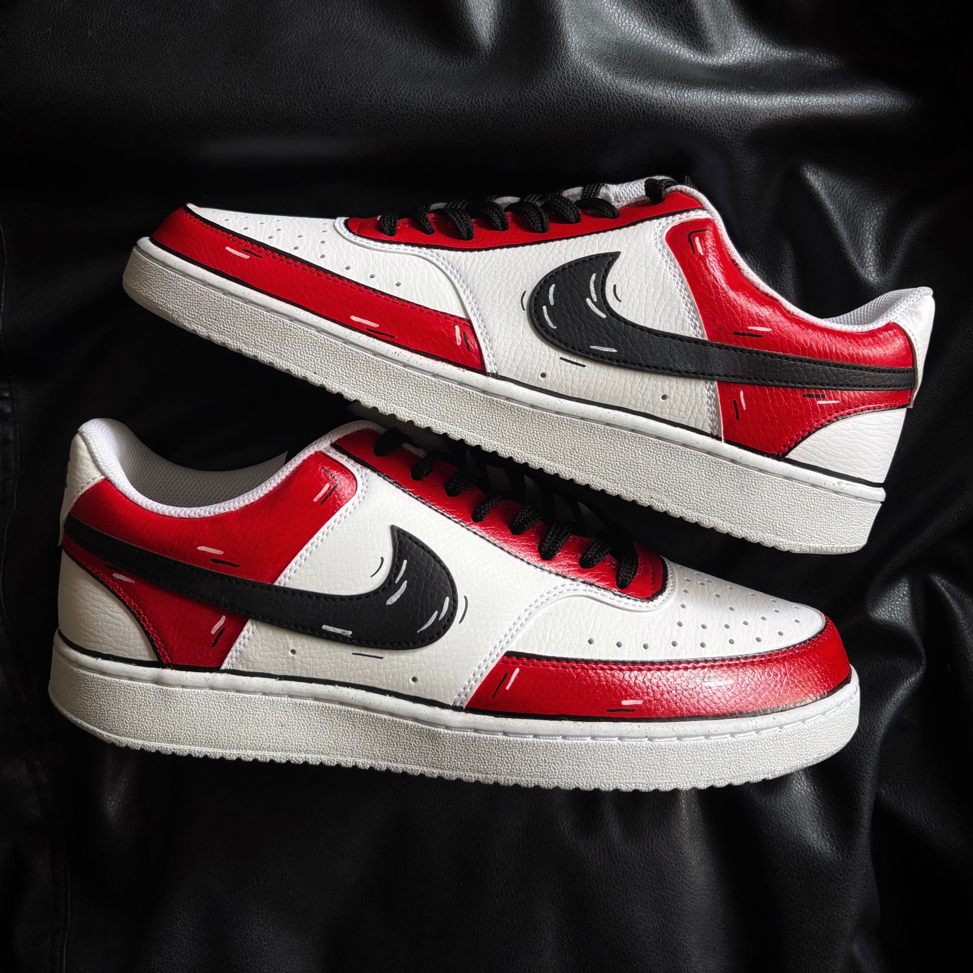 Nike Court Vision x Red Cartoon
