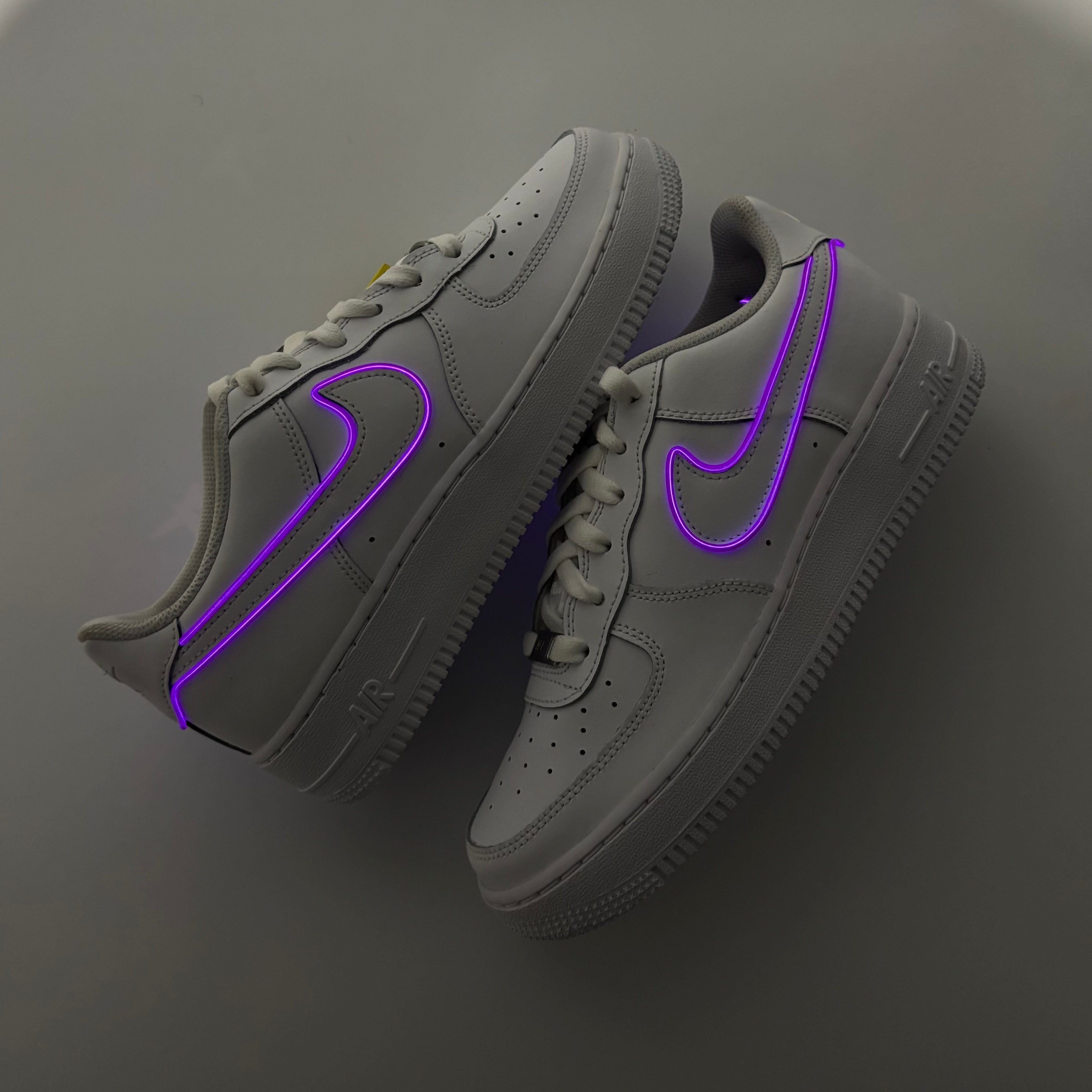 Nike Air Force 1 x Light Swoosh (Purple)