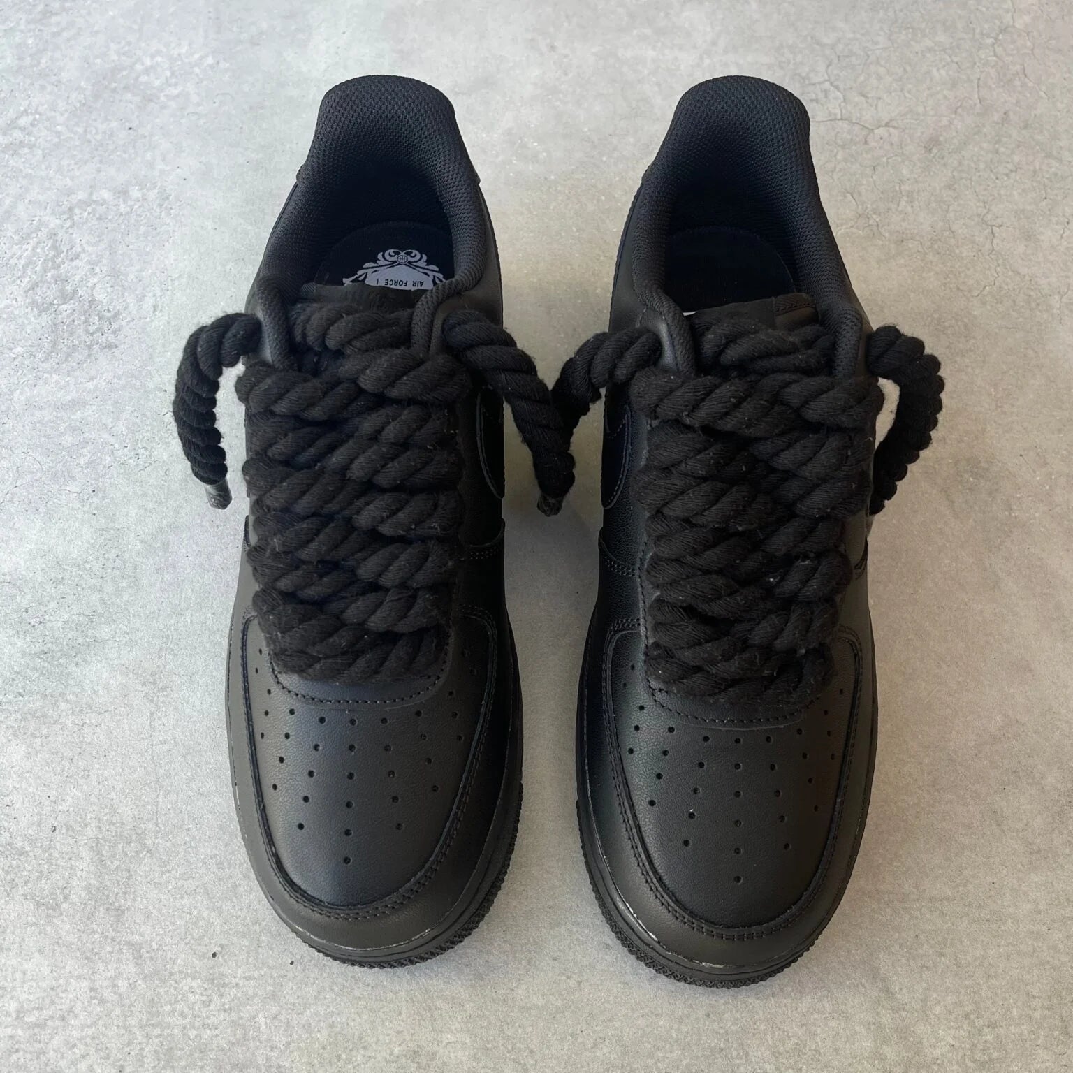 Nike Air Force 1 x Rope Laces - Black