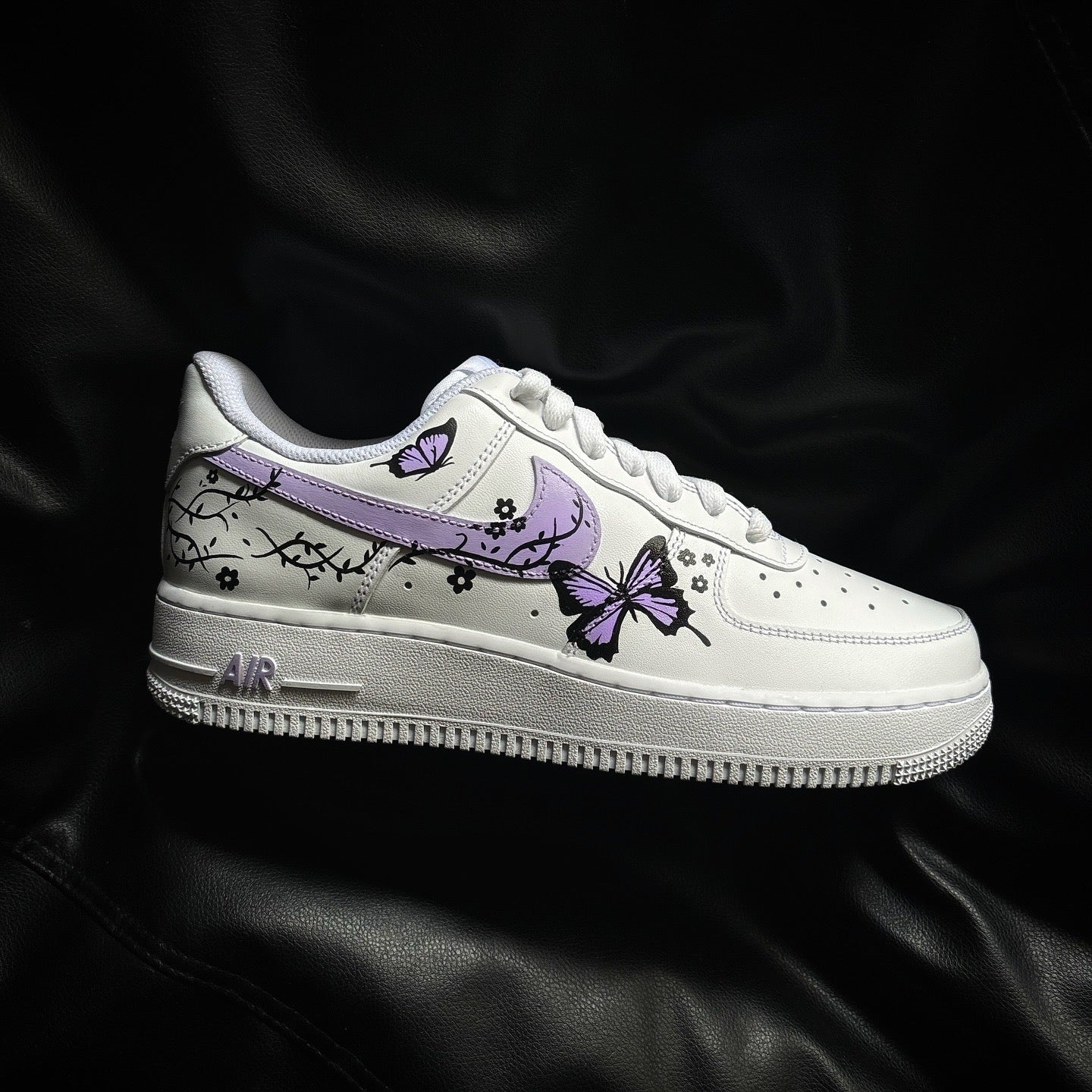 Nike Air Force 1 x lavender dreamland butterfly