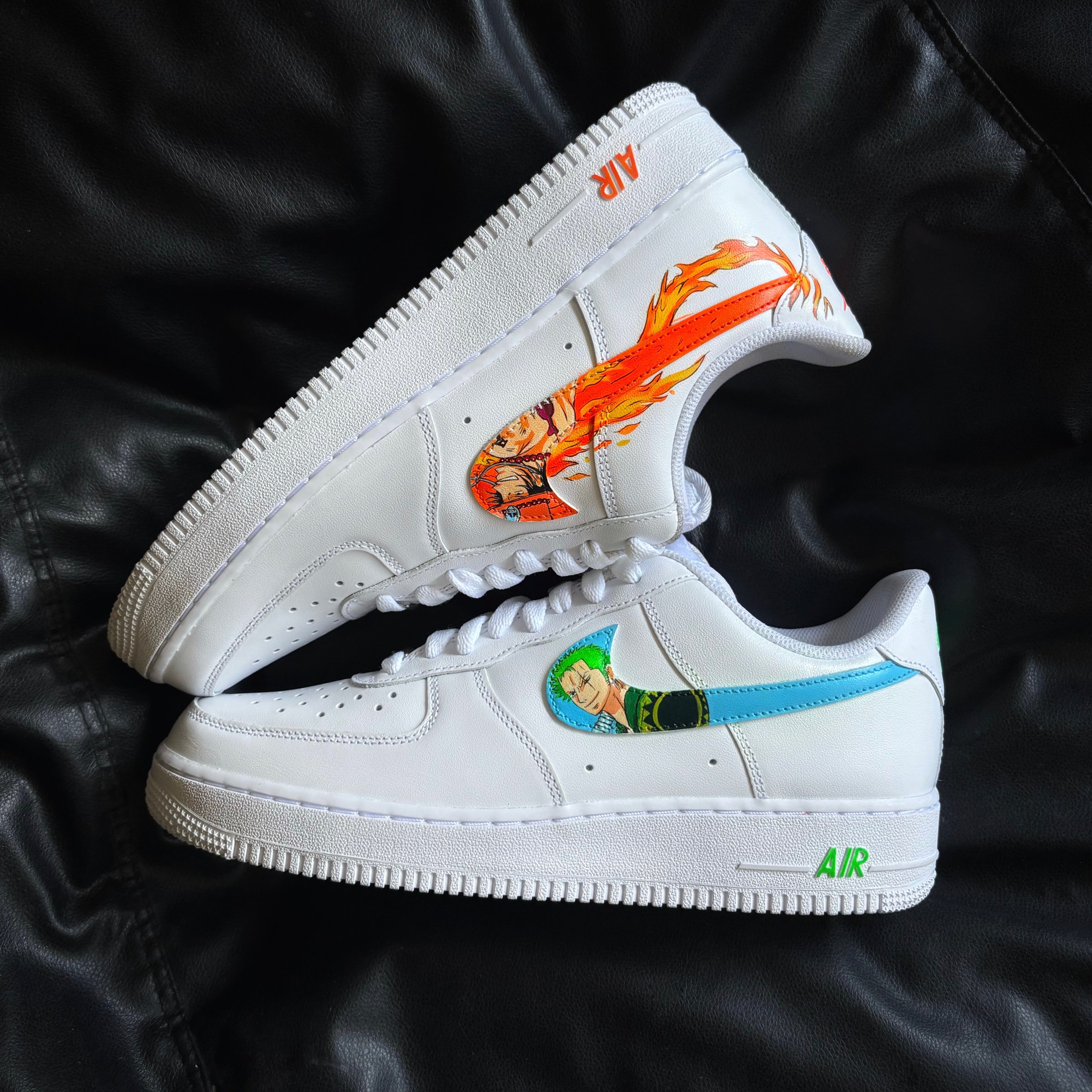 Nike Air Force 1 x One Piece Zoro x Ace