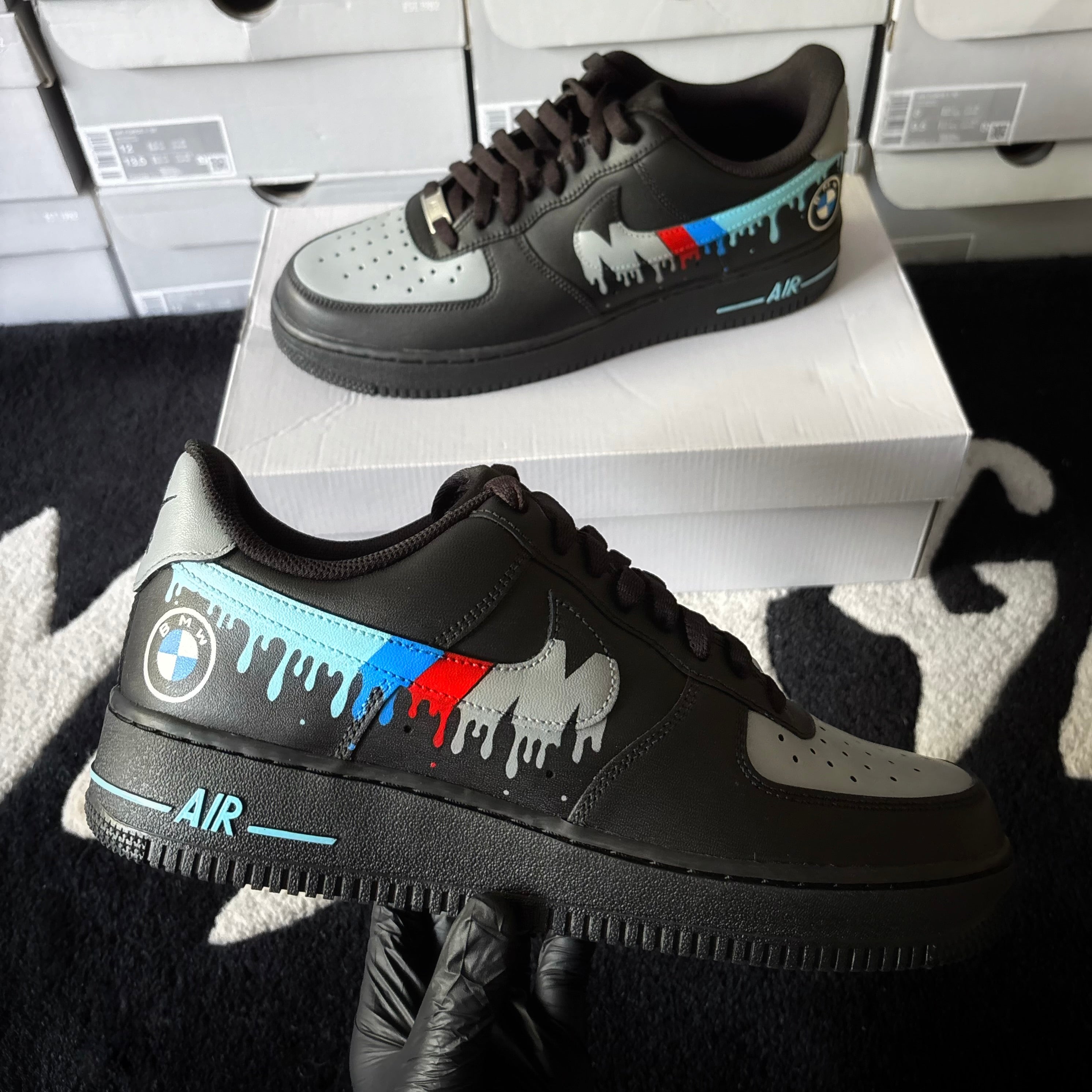 Nike Air Force 1 x BMW Drip Custom