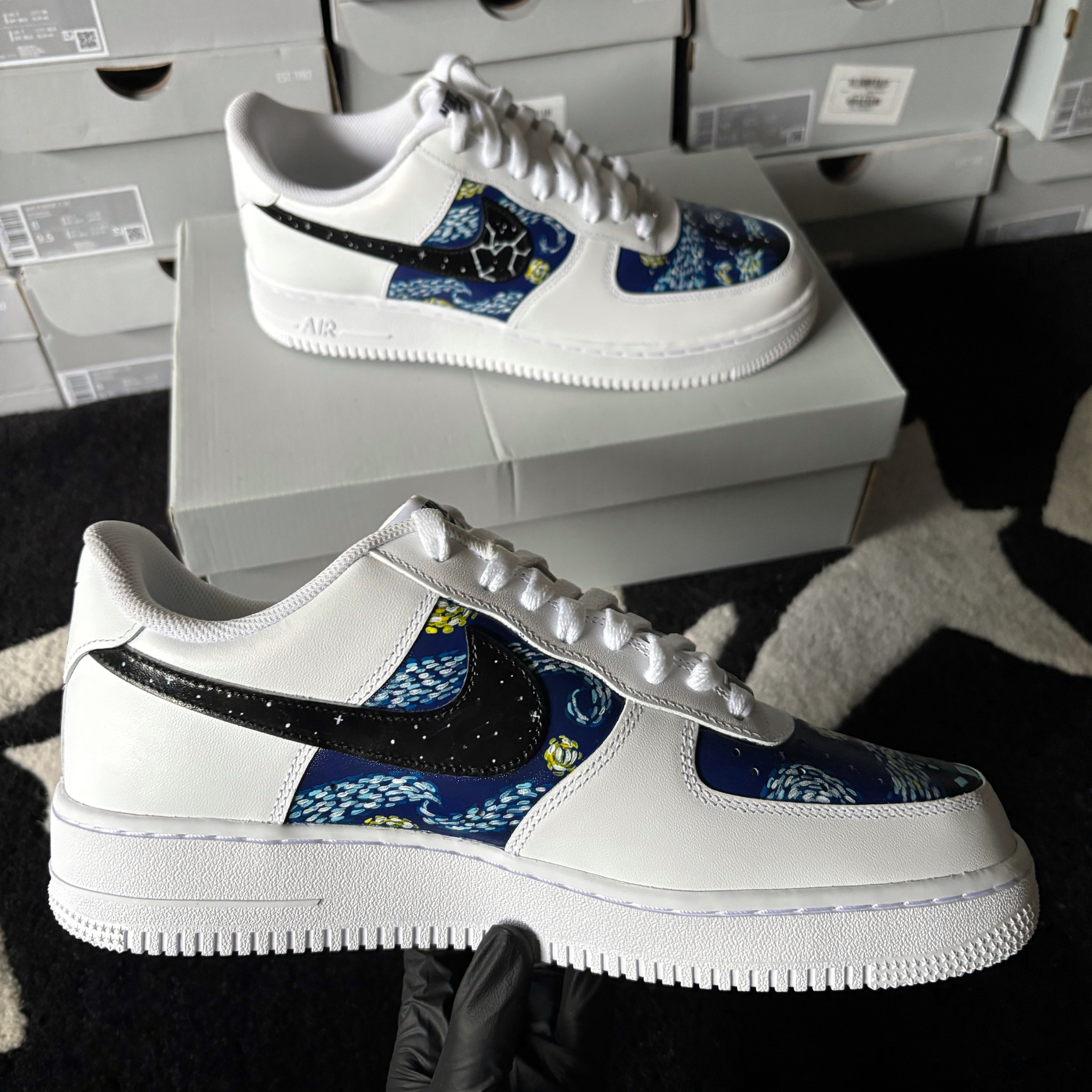 Nike Air Force 1 x Starry Night