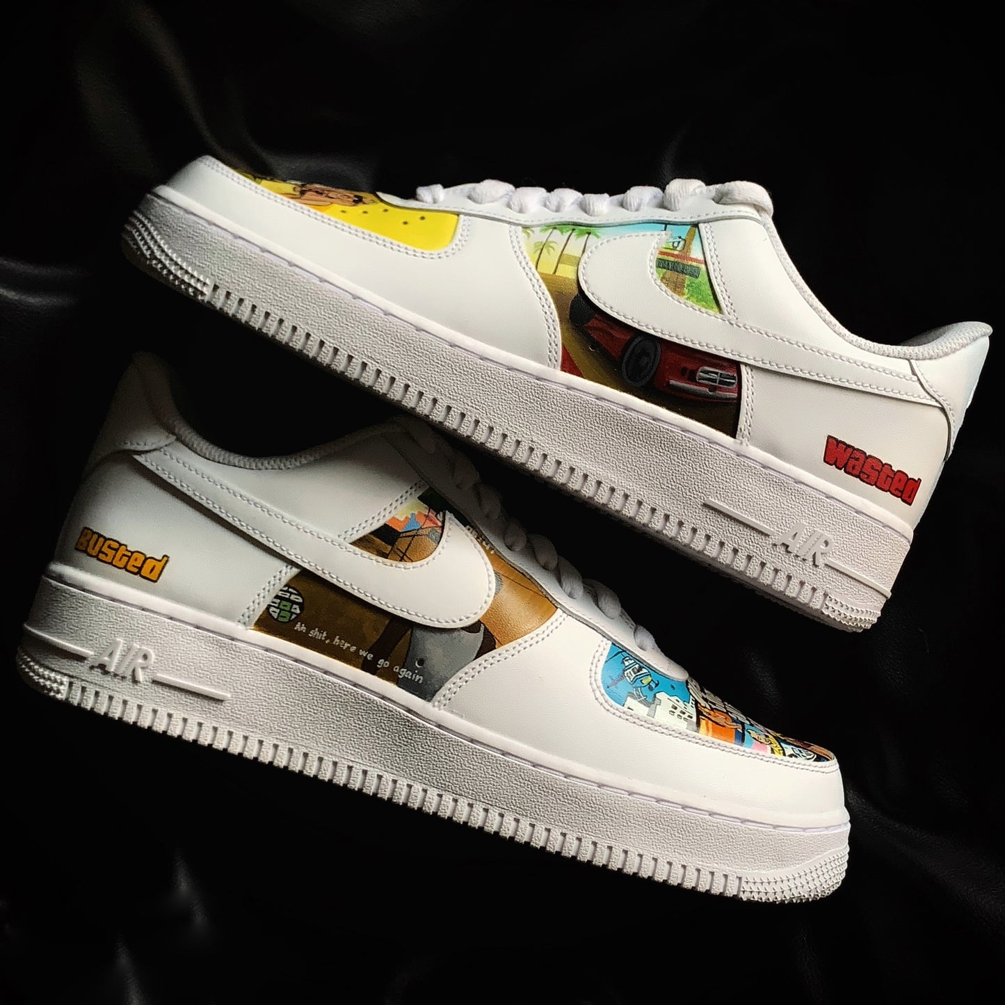Nike Air Force 1 x Grand Theft Auto