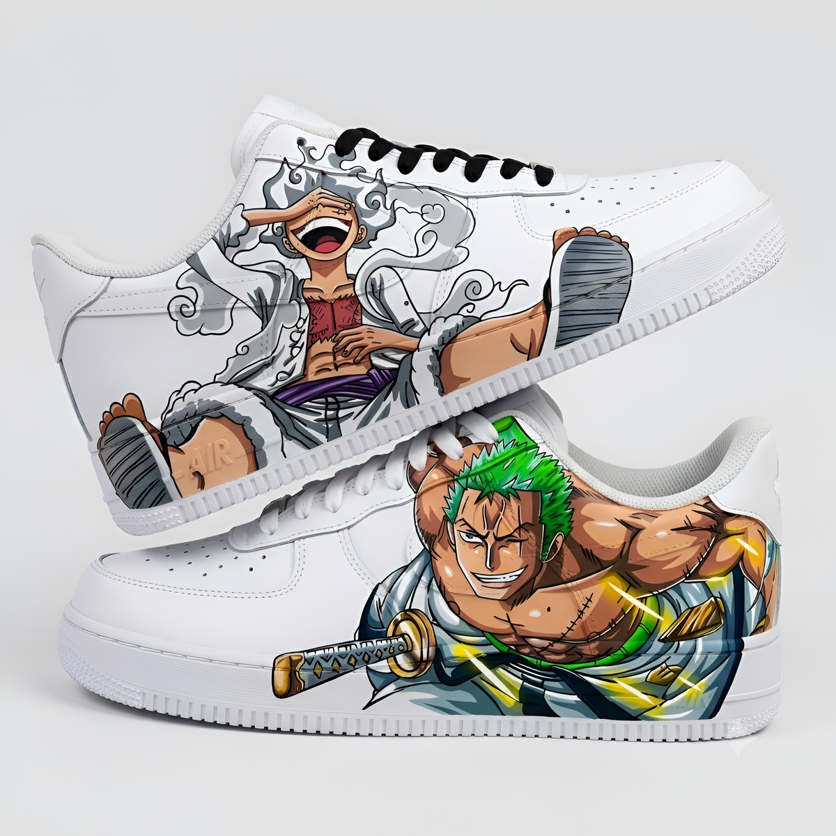 Luffy x Zoro x Nike Air Force 1