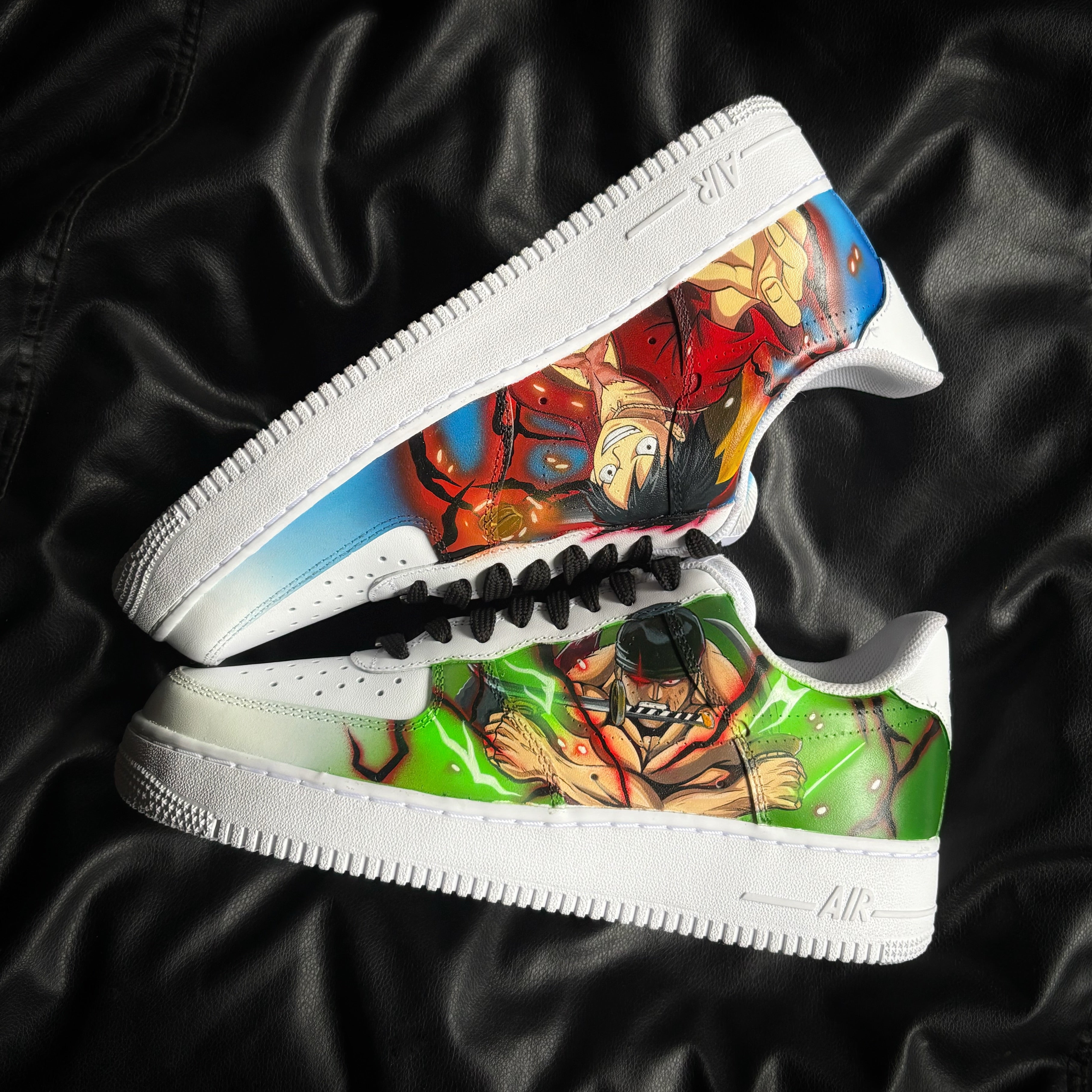 Luffy x Zoro x Nike Air Force 1