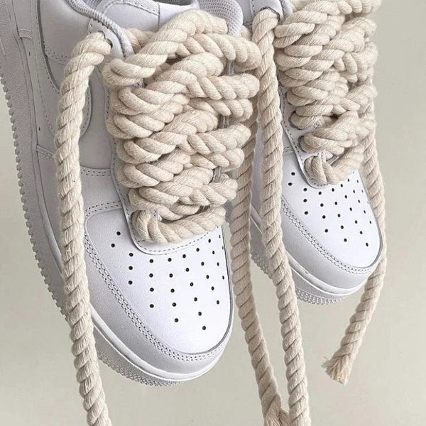 Chunky Rope Laces For Sneakers Knickgasm