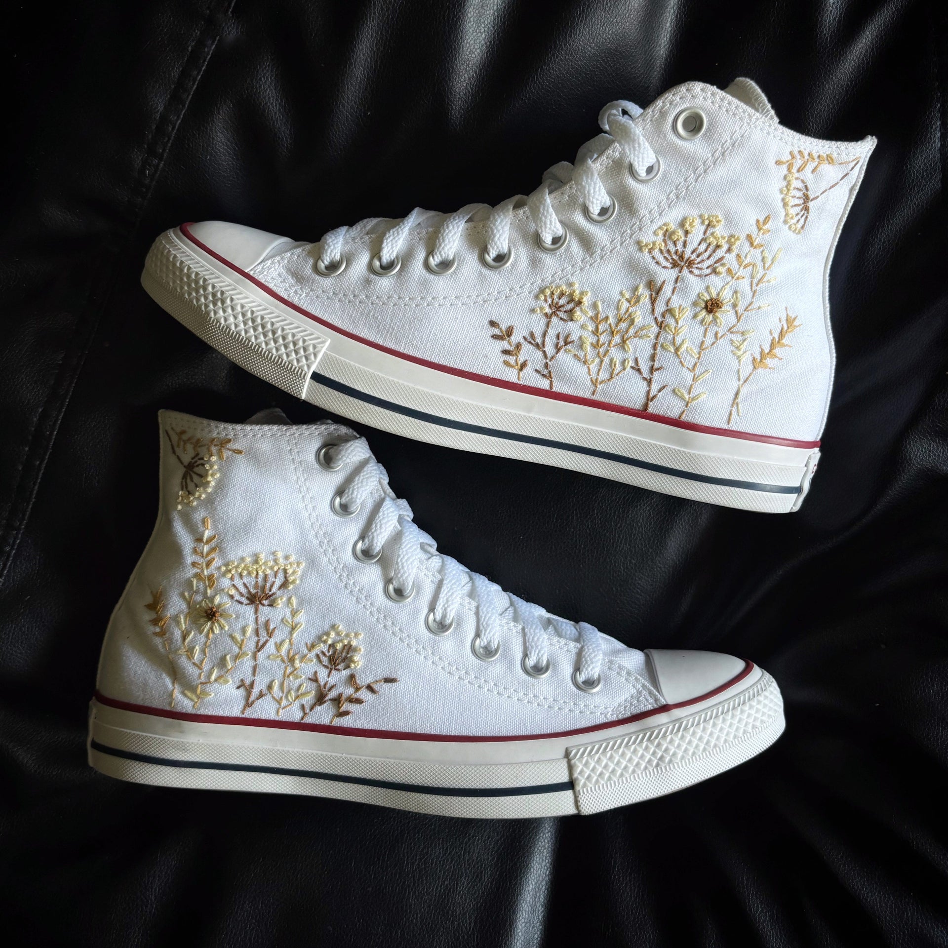 converse succulent embroidery Converse x Autumn Embroidery – Knickgasm