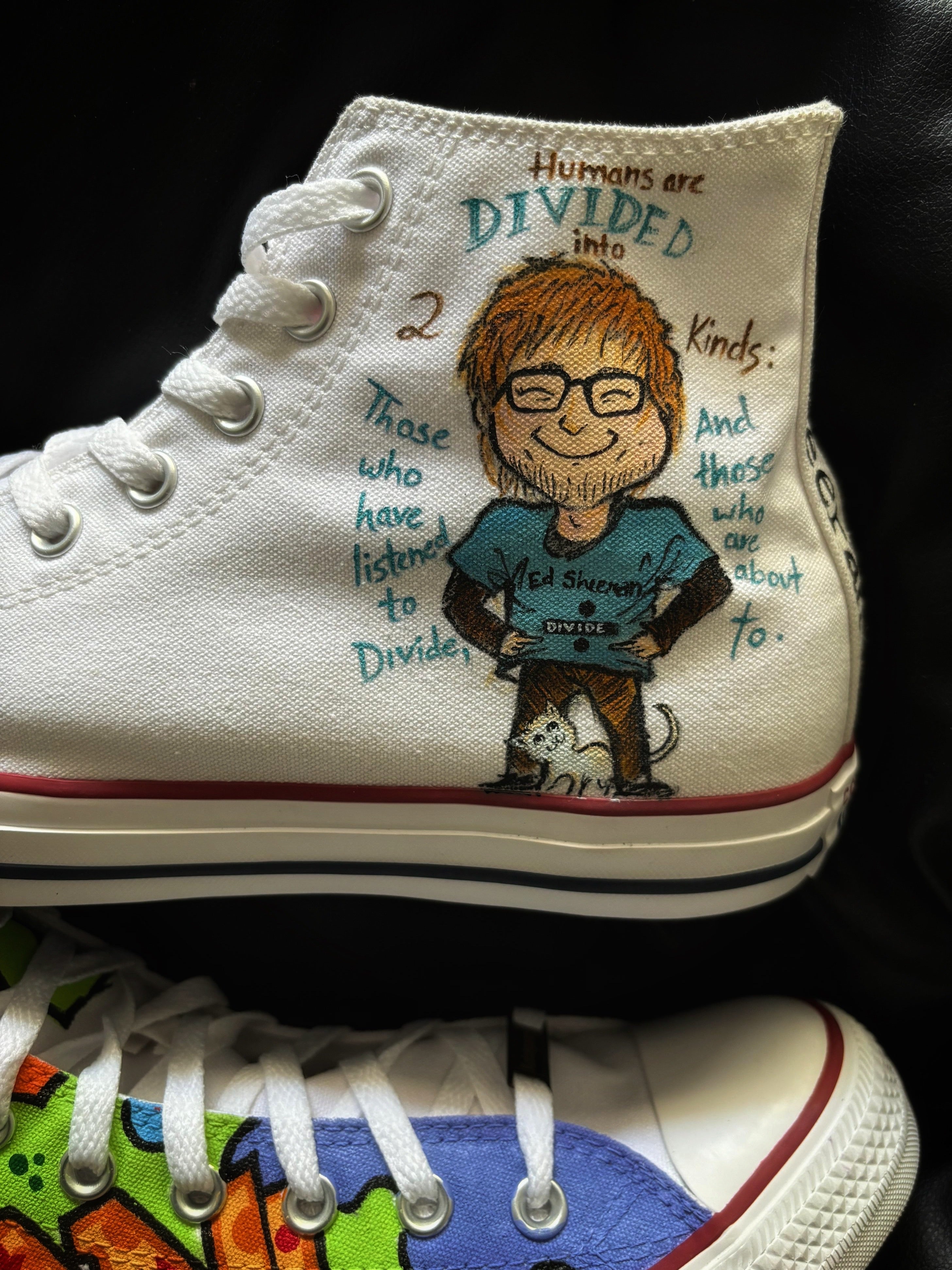 Converse x Ed Sheeran Custom Knickgasm