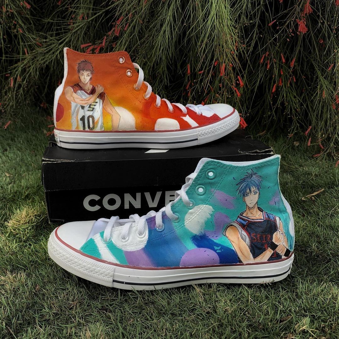 Converse x Kuroko no Basuke (Kuroko and Kagami) Knickgasm